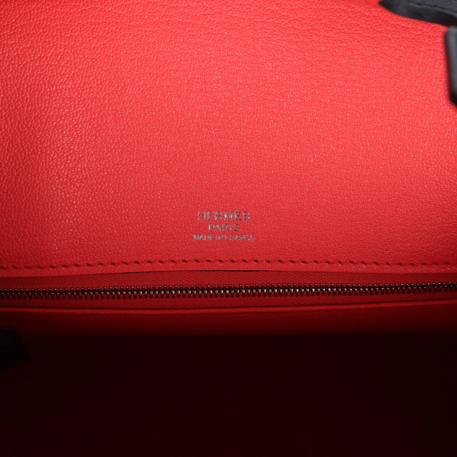 Replicate Hermes Casaque Birkin Sellier 30 Rouge Sellier and Bleu Indigo Epsom Palladium Hardware(1:1 replica)