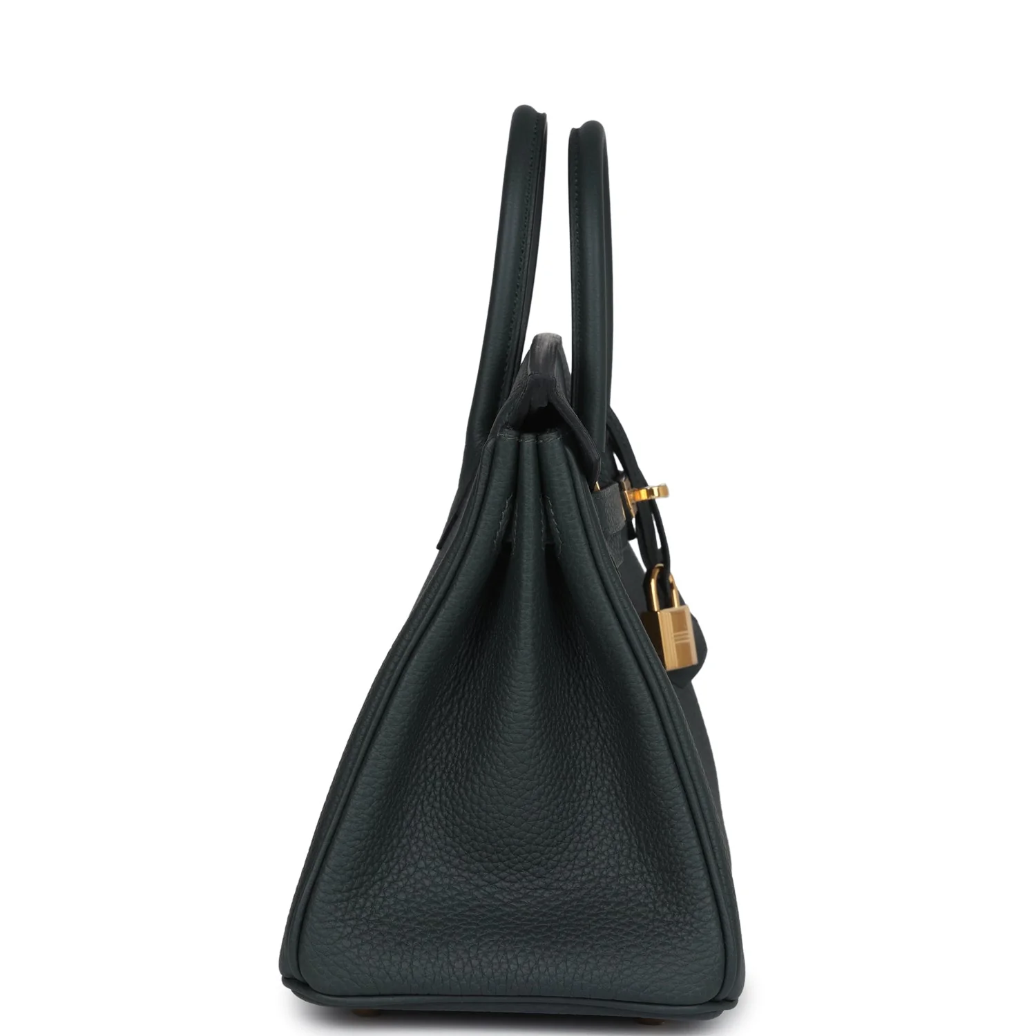 Replicate Hermes Birkin 25 Vert Fonce Togo Gold Hardware(1:1 replica)