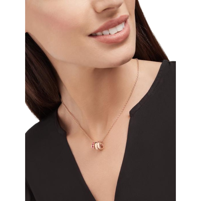 Replicate Serpenti Collection Necklace(1:1 replica)