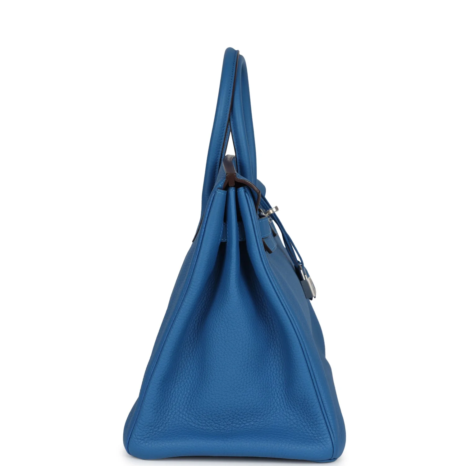 Replicate Hermes Birkin 35 Mykonos Clemence Palladium Hardware(1:1 replica)