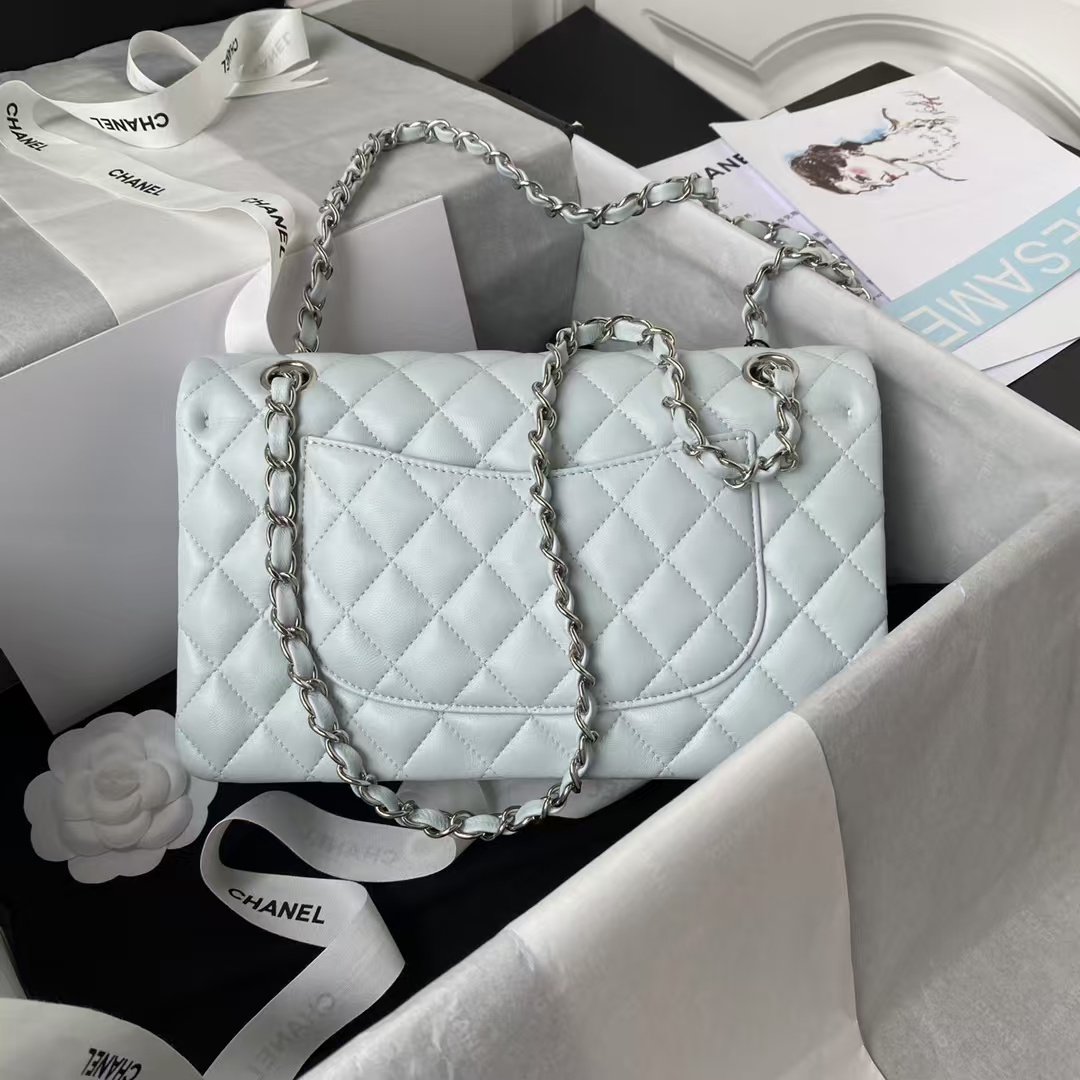Replicate Chanel Classic 11.12 Handbag Silver Hardware(1:1 replica)