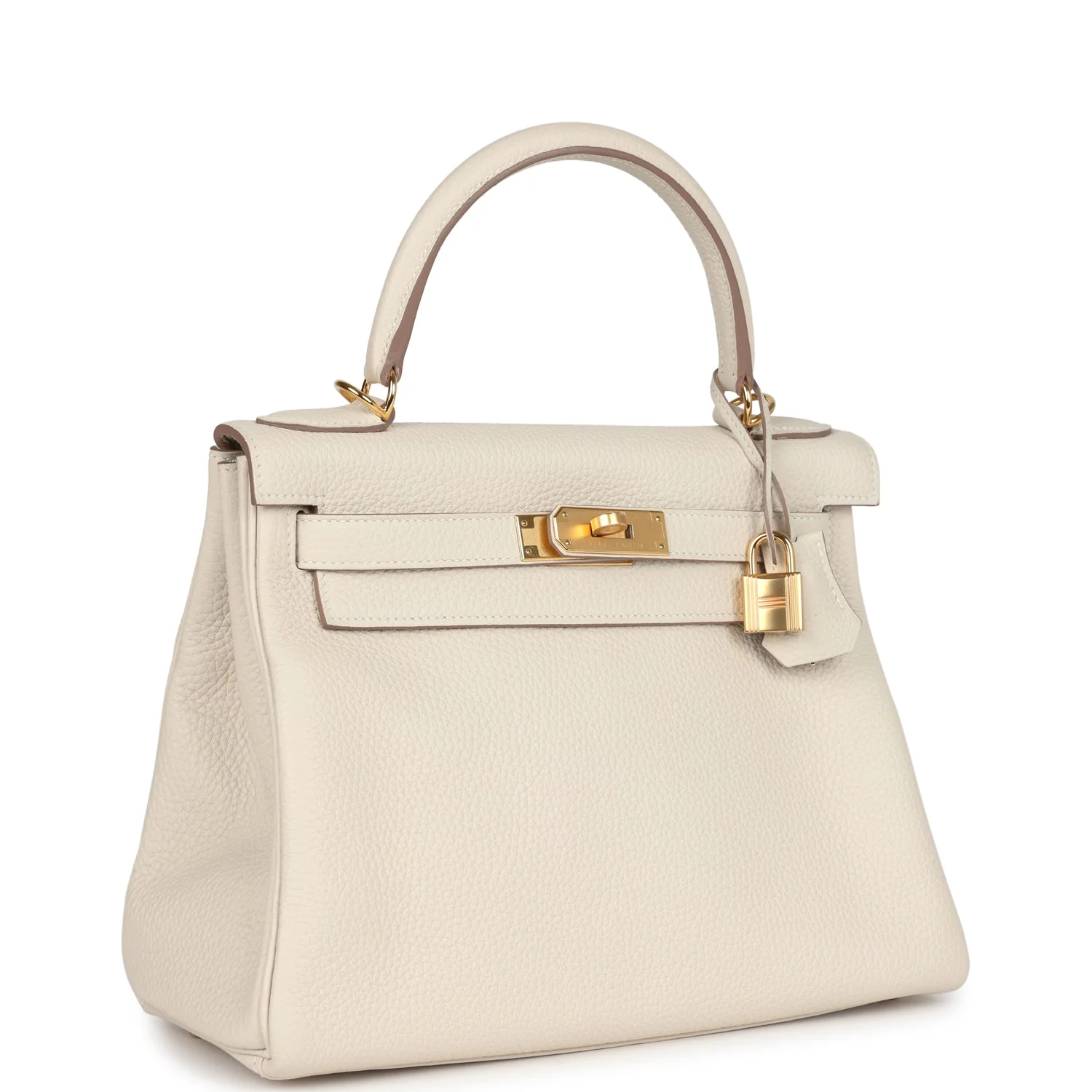 Replicate Hermes Kelly Retourne 28 Craie Togo Gold Hardware(1:1 replica)