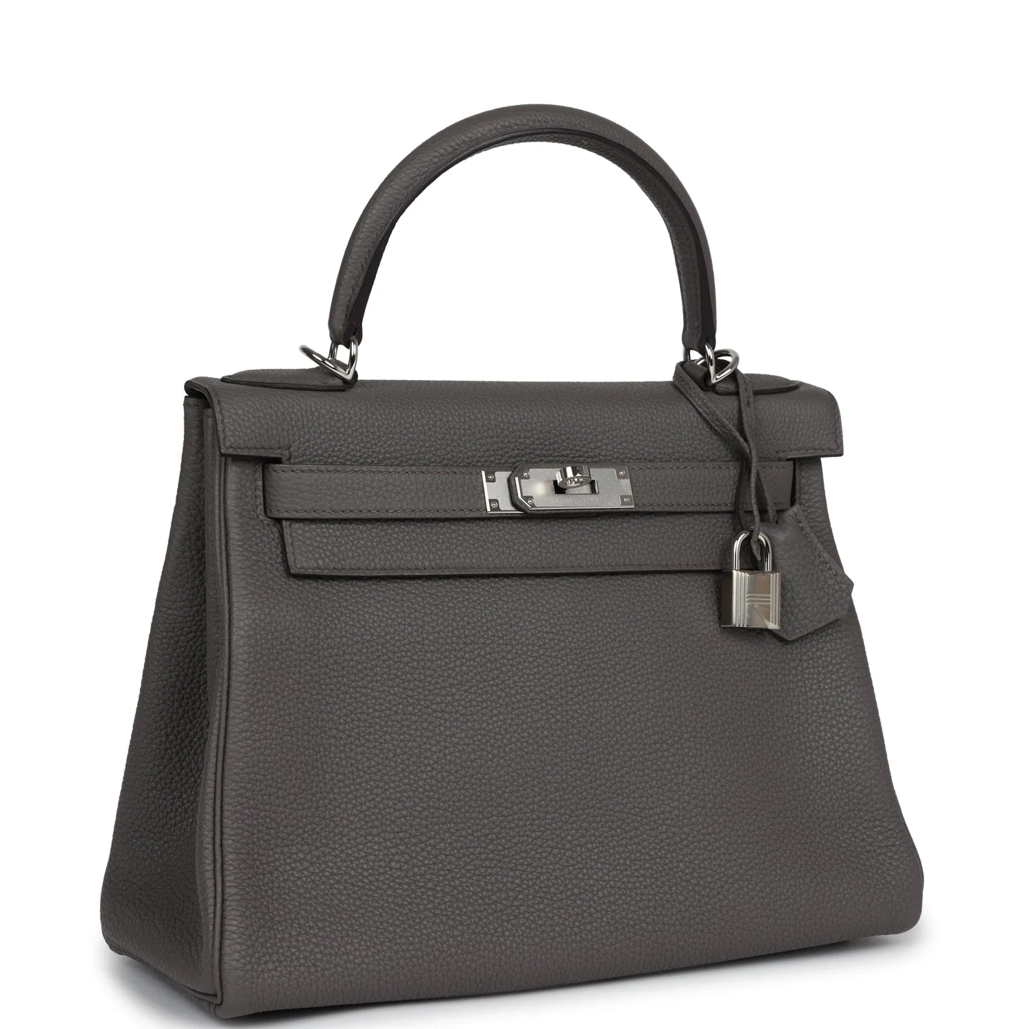 Replicate Hermes Kelly Retourne 28 Etain Togo Palladium Hardware(1:1 replica)