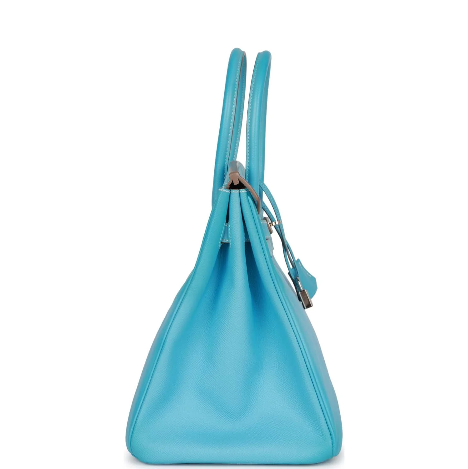 Replicate Hermes Birkin 35 Celeste Candy Epsom Palladium Hardware(1:1 replica)