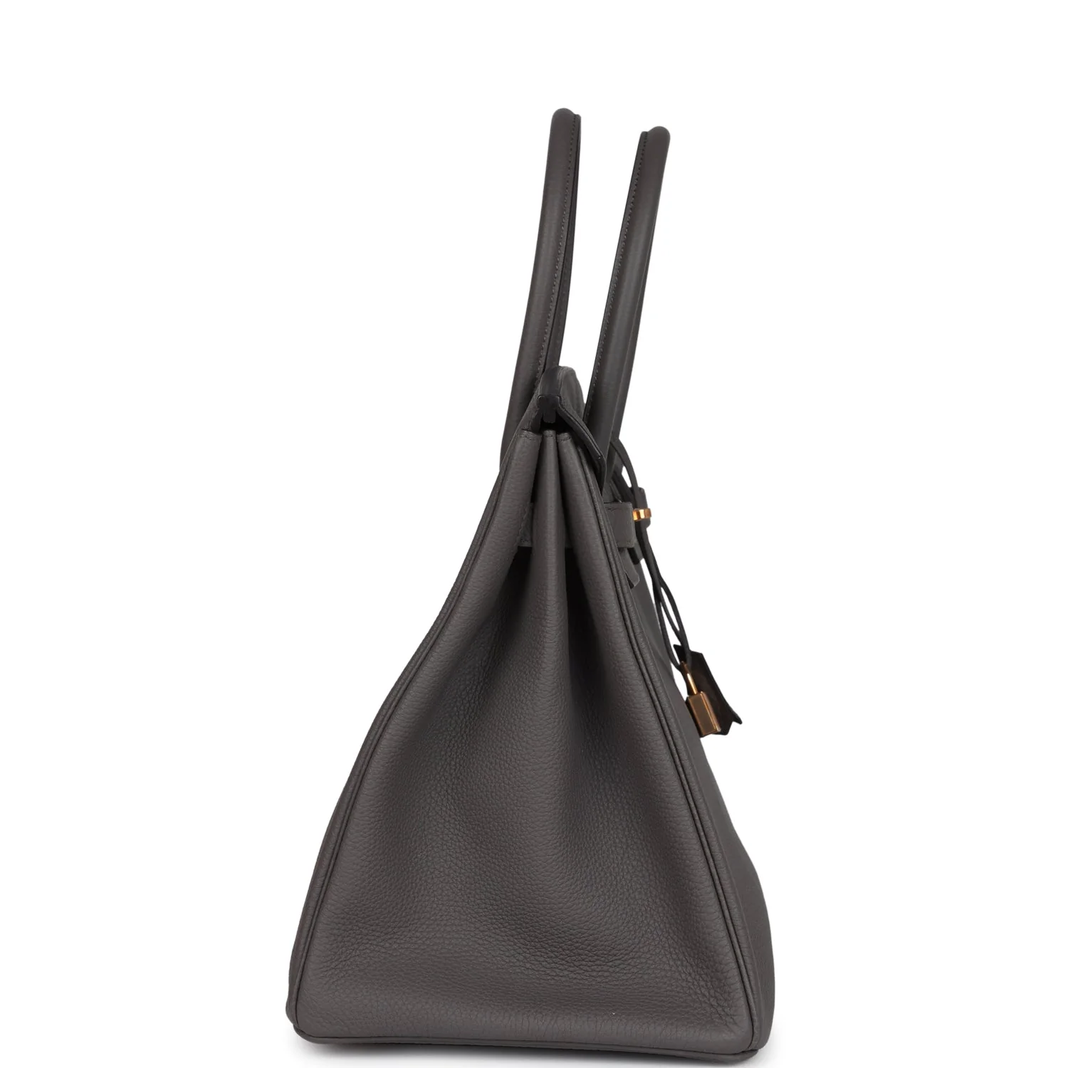 Replicate Hermes Birkin 35 Etain Togo Rose Gold Hardware(1:1 replica)