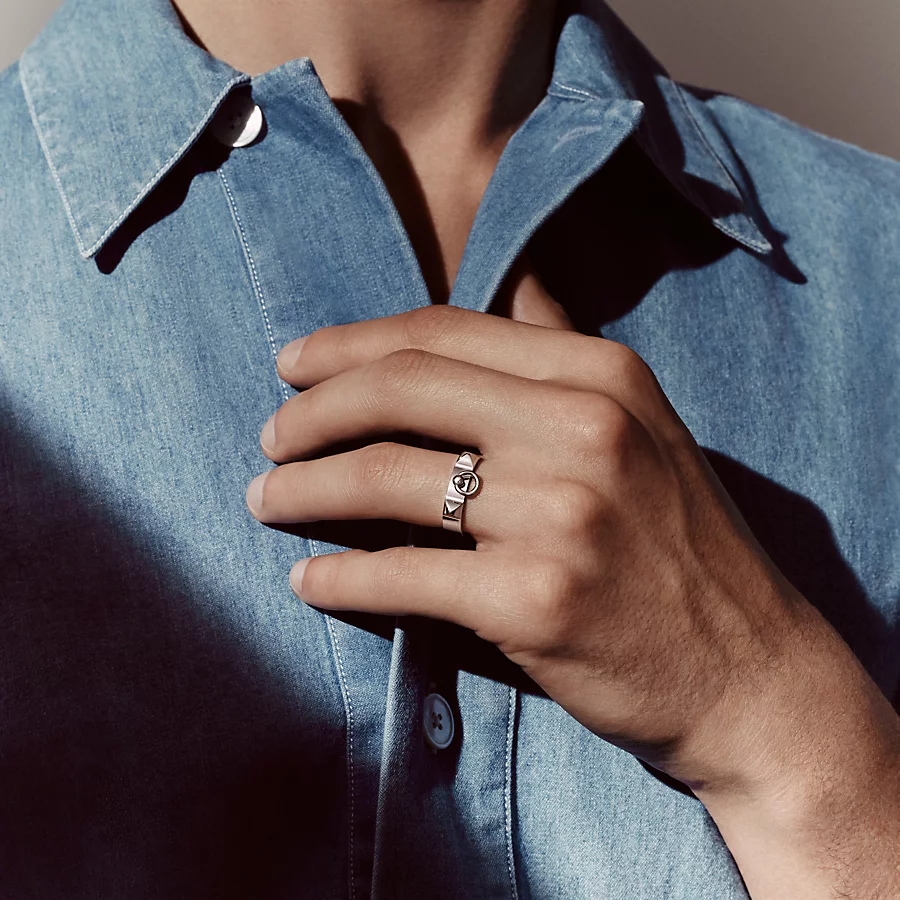 Replicate Collier de chien ring, small model(1:1 replica)