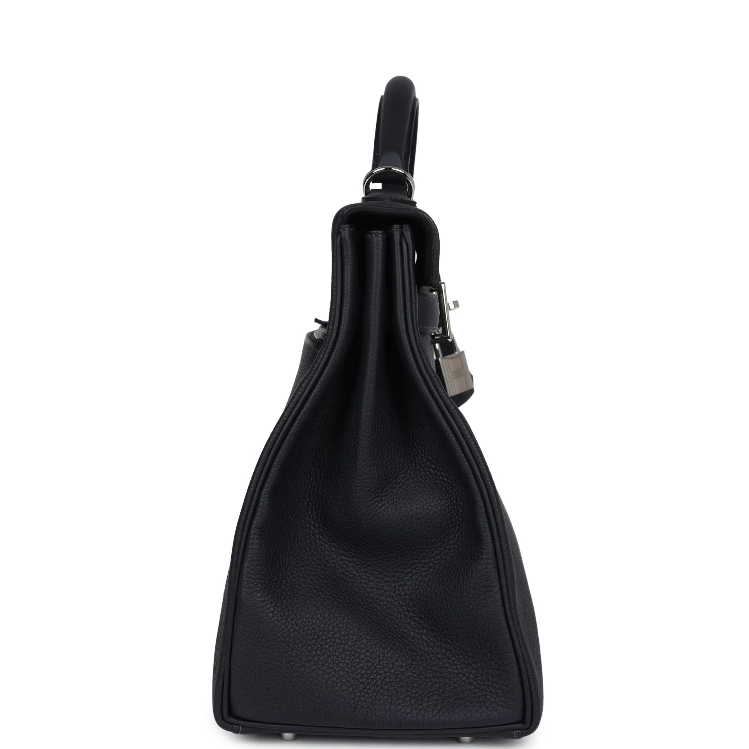 Replicate Hermes Kelly 42 Maxi Caban Togo Palladium Hardware(1:1 replica)