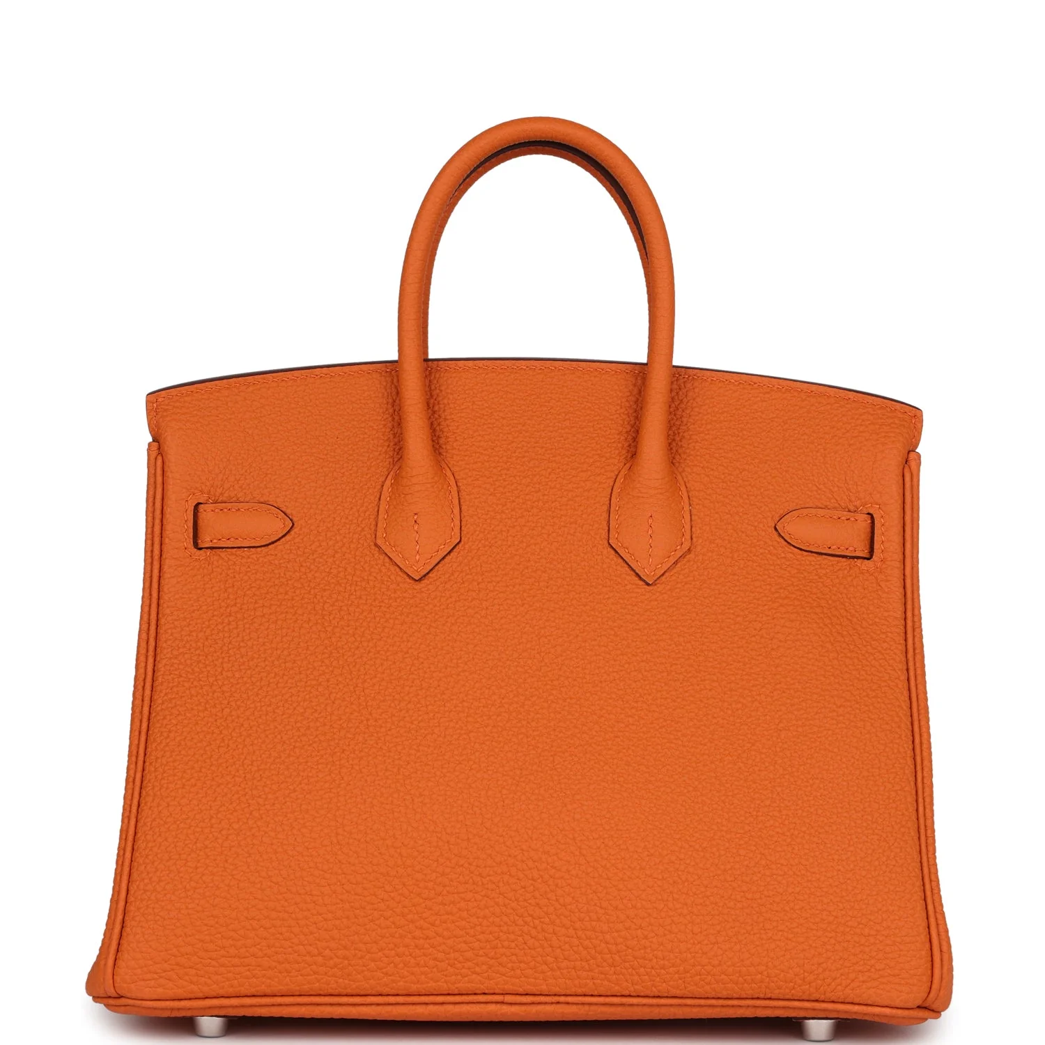 Replicate Hermes Birkin 25 Orange Togo Palladium Hardware(1:1 replica)