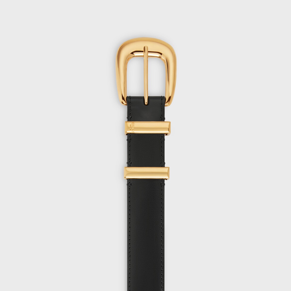 Replicate MEDIUM WESTERN BELT in Taurillon Leather(1:1 replica)