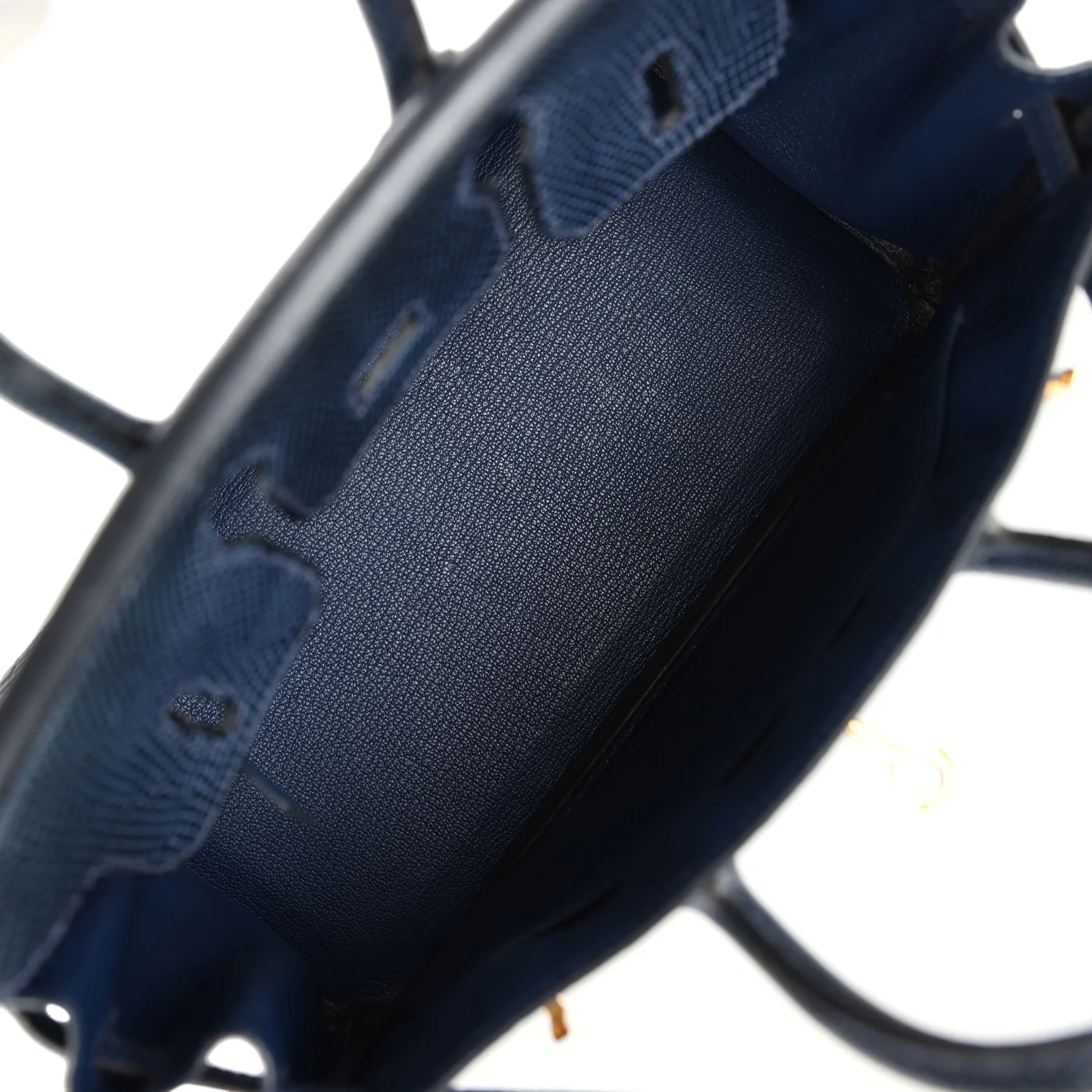 Replicate Hermes Birkin 25 Bleu De Malte Varanus Niloticus Lizard Gold Hardware(1:1 replica)