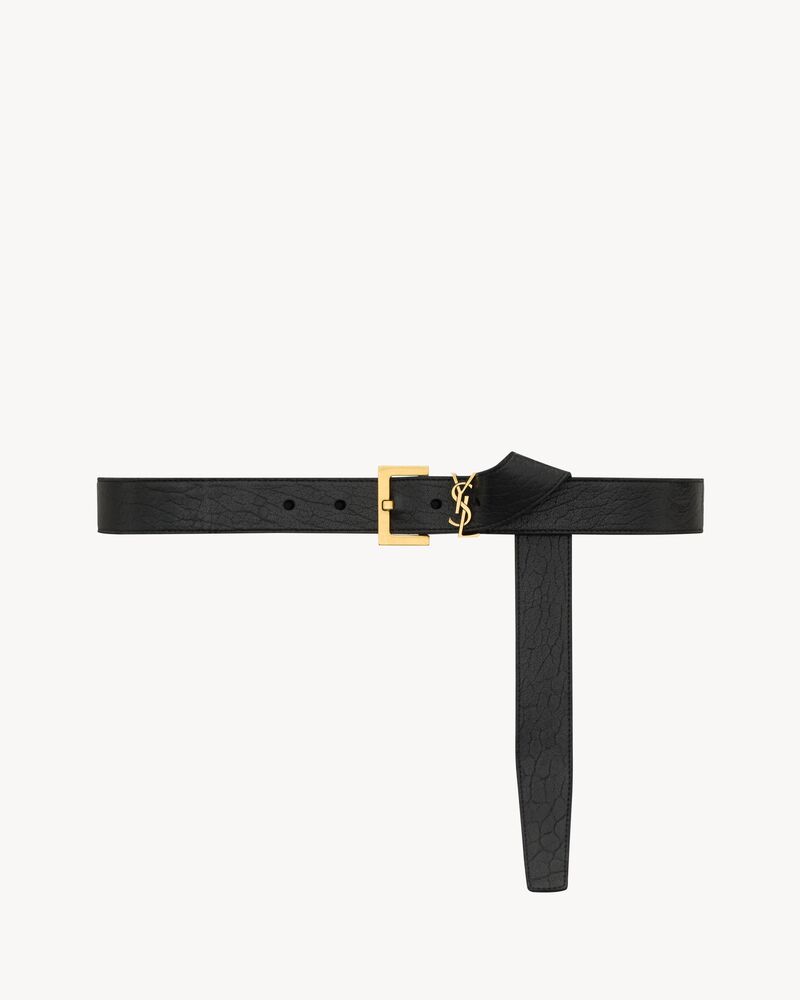 Replicate cassandre belt in grained lambskin(1:1 replica)