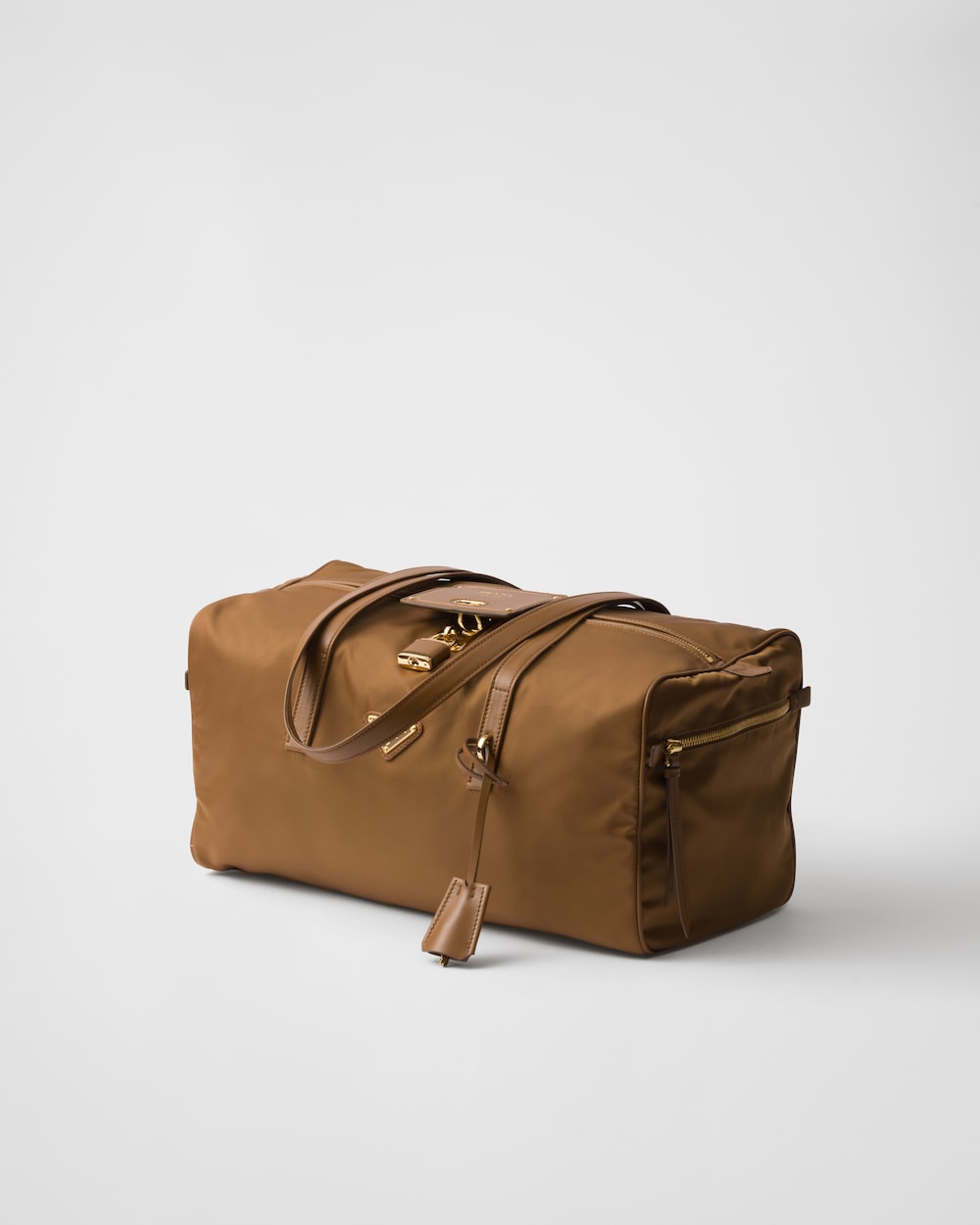 Replicate Large Re-Nylon Top-Handle Bag With Padlock(1:1 replica)