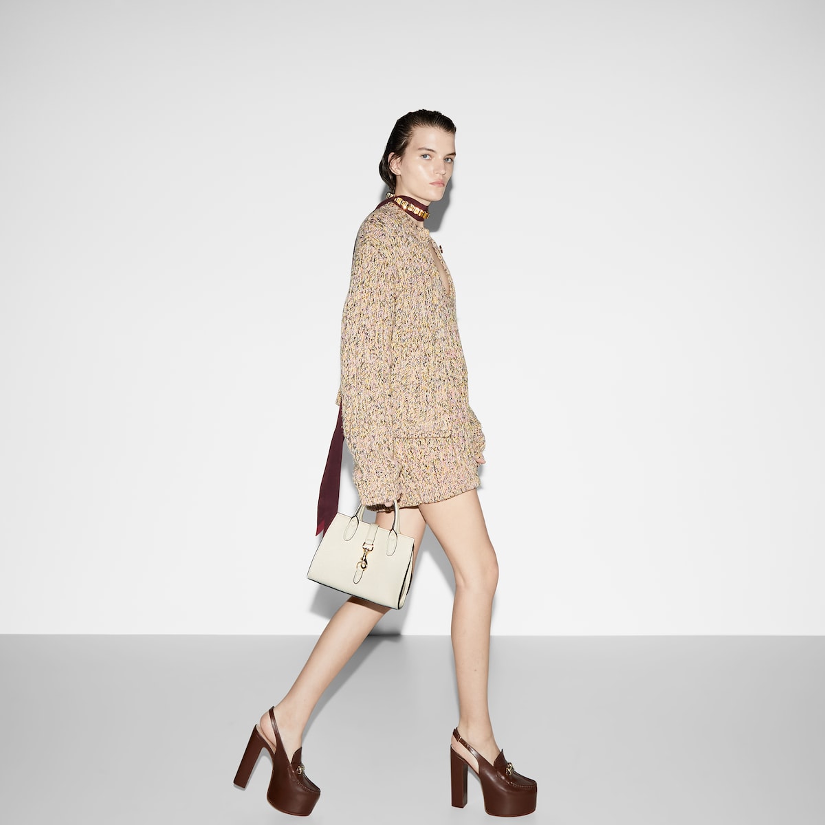 Replicate Small Tote Bag With Hook Closure(1:1 replica)