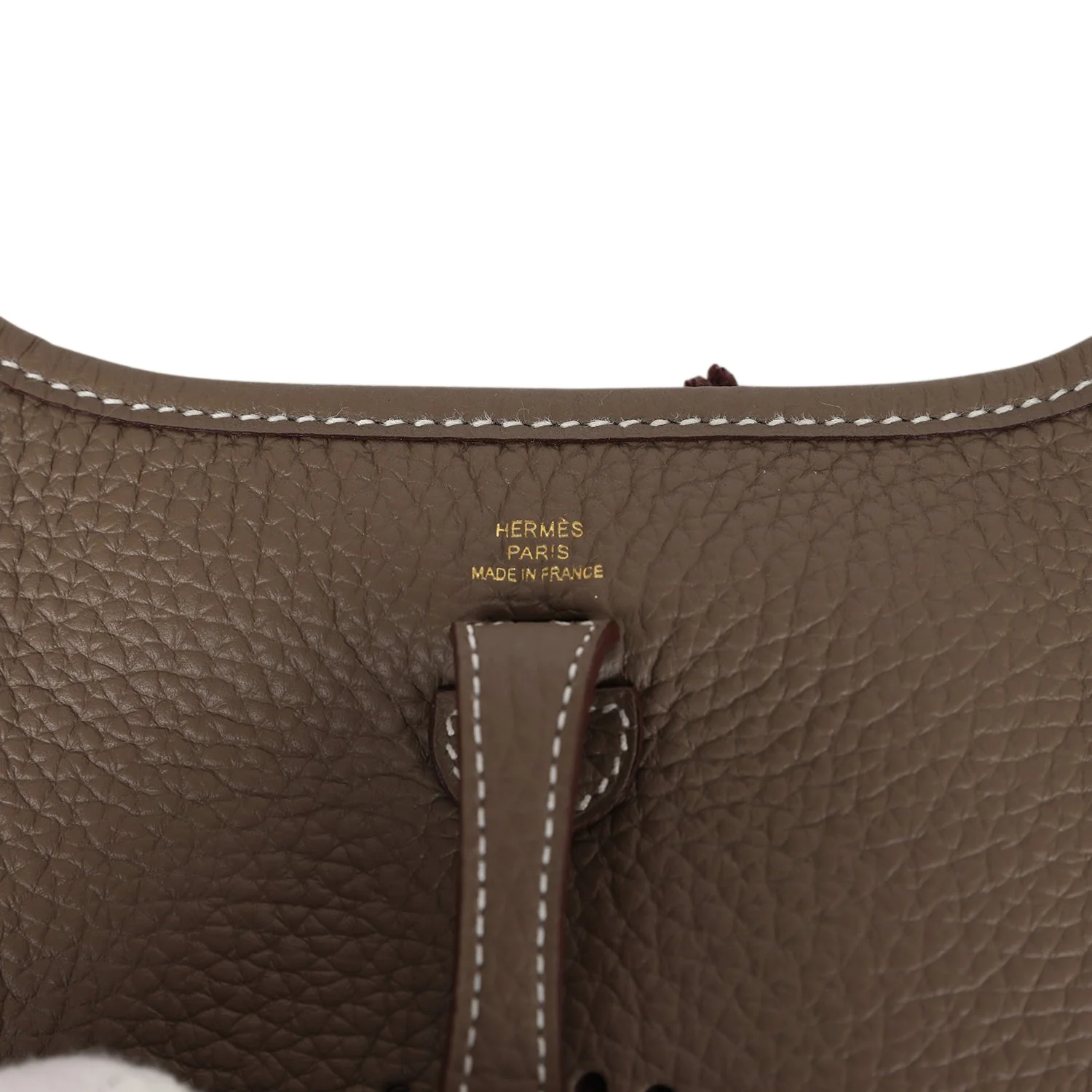 Replicate Hermes Evelyne TPM Etoupe Clemence Gold Hardware(1:1 replica)