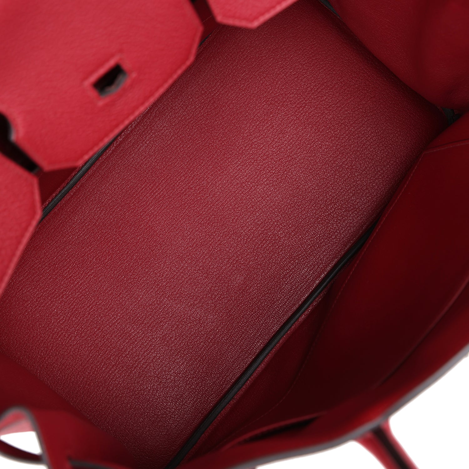 Replicate Hermes Birkin 35 Rouge Grenat Togo Palladium Hardware(1:1 replica)