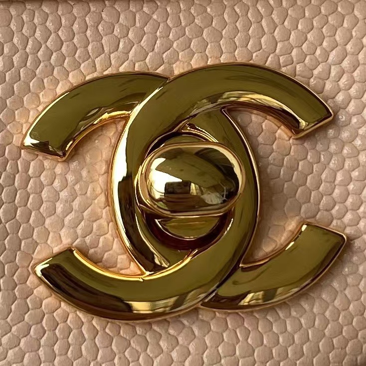 Replicate Chanel Classic 11.12 Handbag Caviar Gold Hardware(1:1 replica)