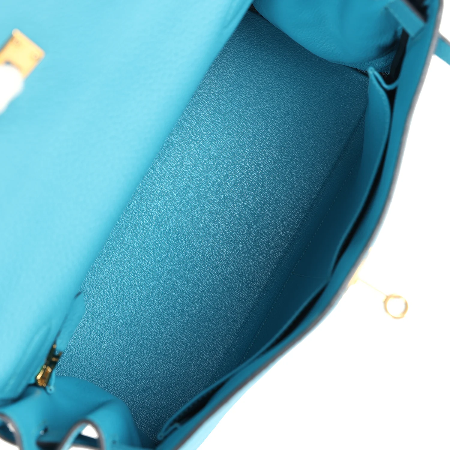 Replicate Hermes Kelly Retourne 28 Turquoise Togo Gold Hardware(1:1 replica)