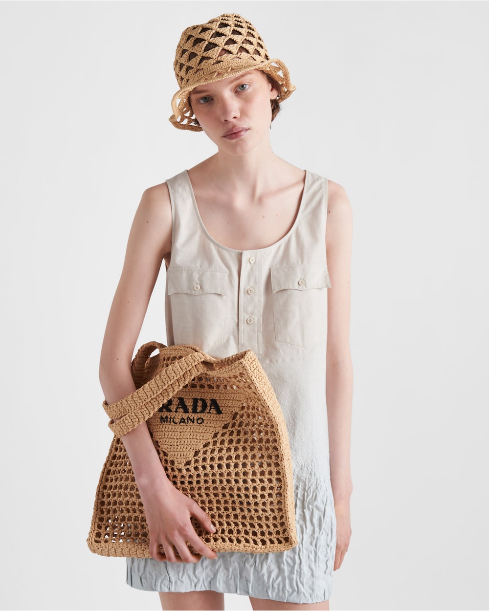 Replicate Crochet Tote Bag(1:1 replica)