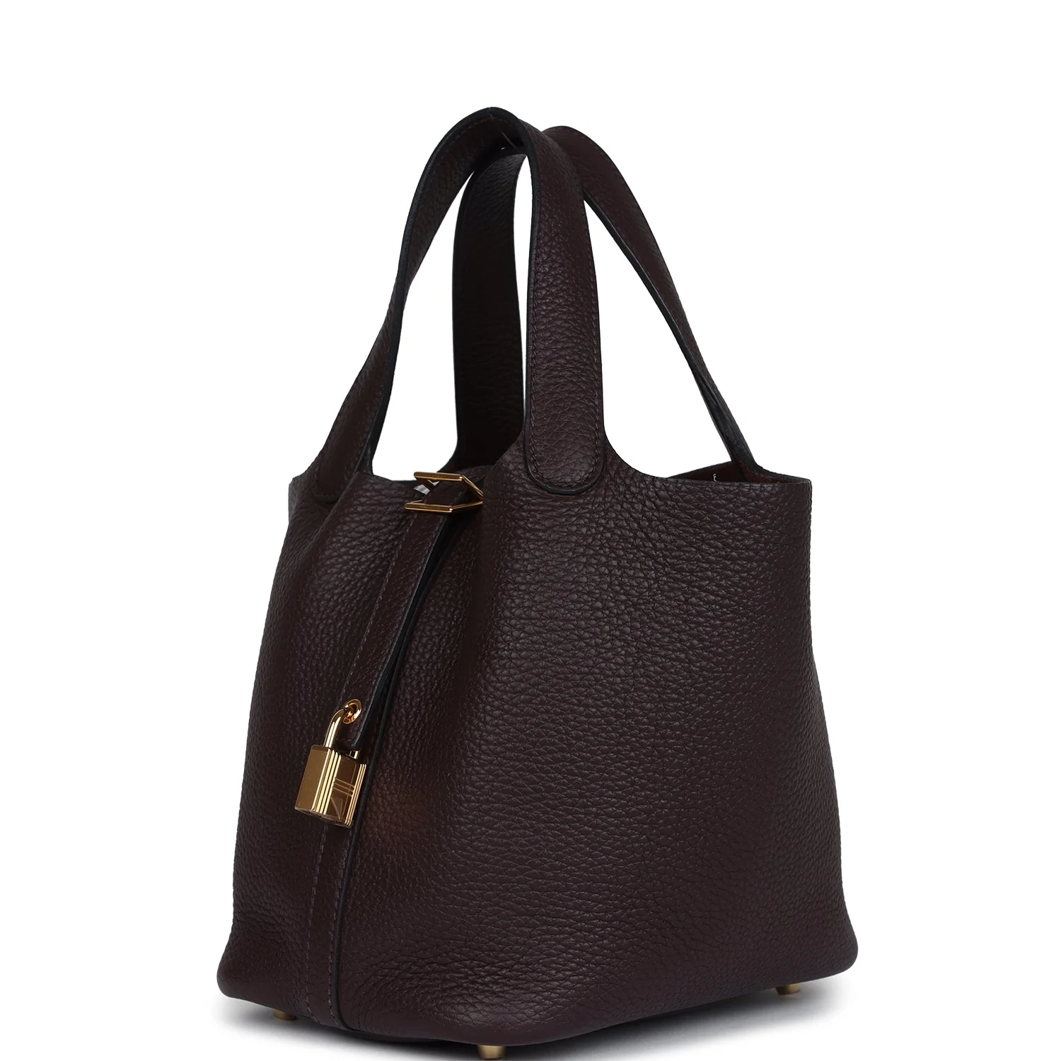 Replicate Hermes Picotin Lock 18 Rouge Sellier Clemence Gold Hardware(1:1 replica)