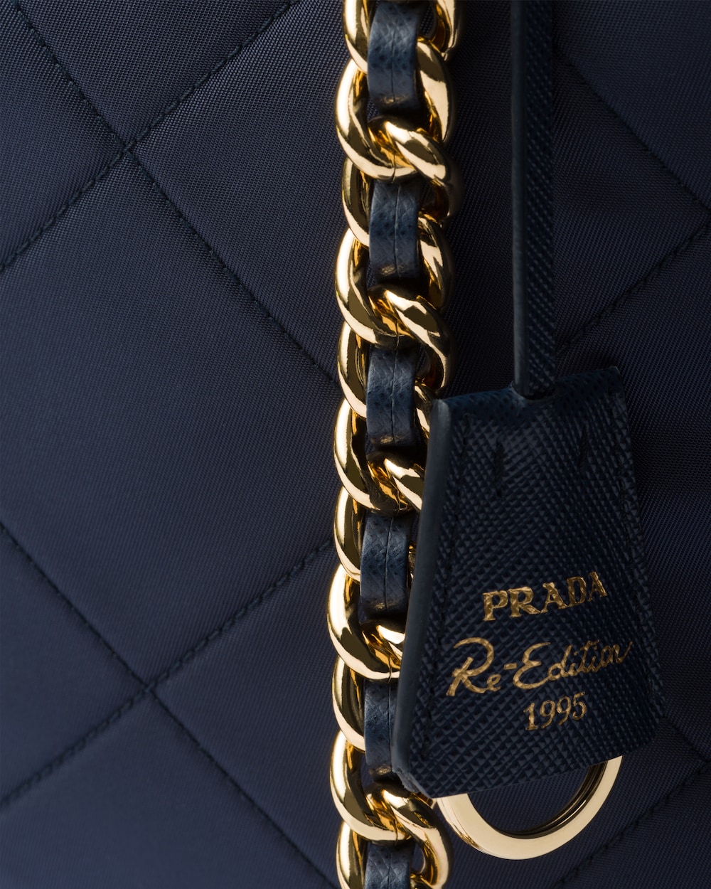 Replicate Prada Re-Edition 1995 Chaîne Large Re-Nylon Bag(1:1 replica)