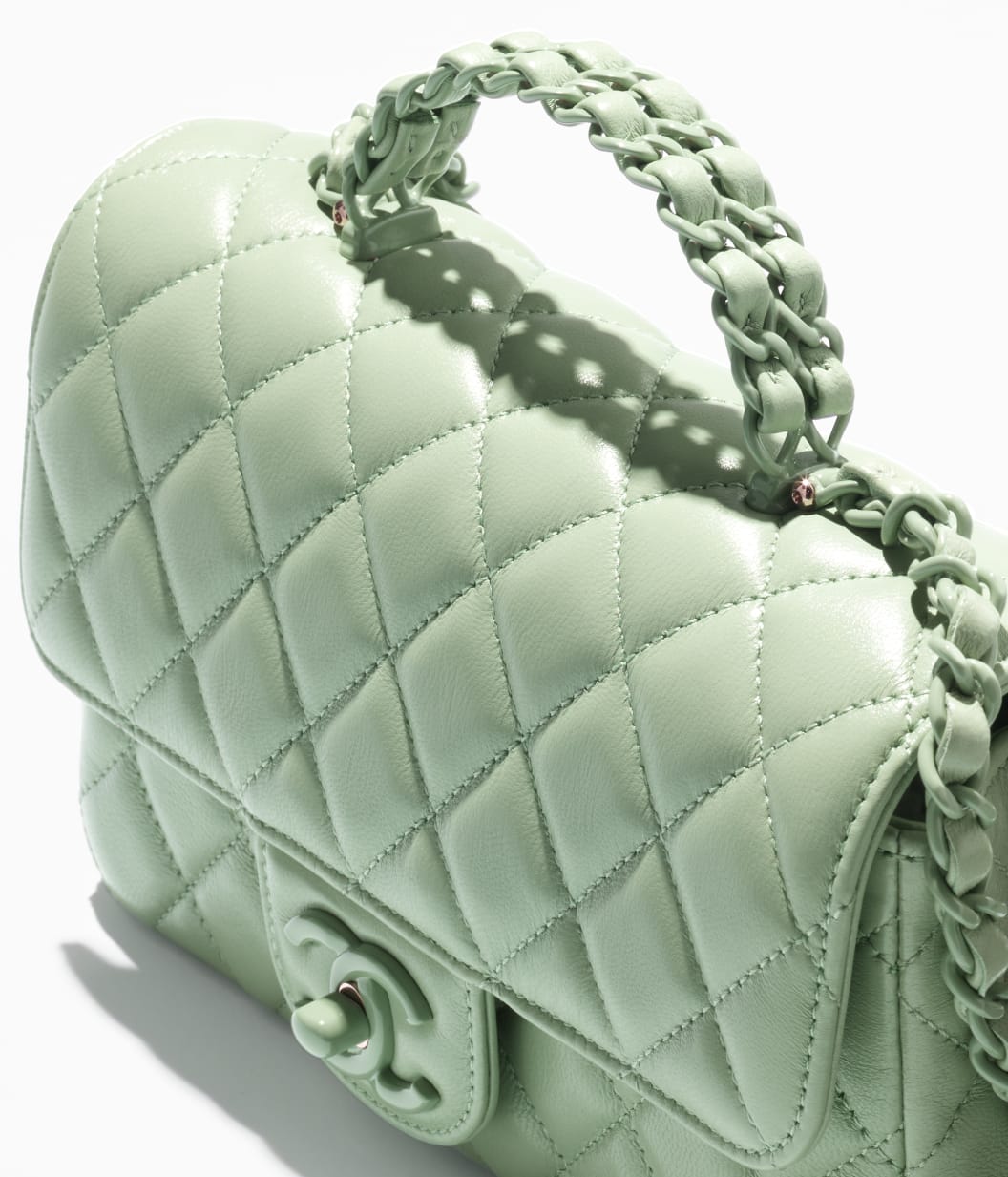 Replicate Mini Flap Bag with Top Handle(1:1 replica)