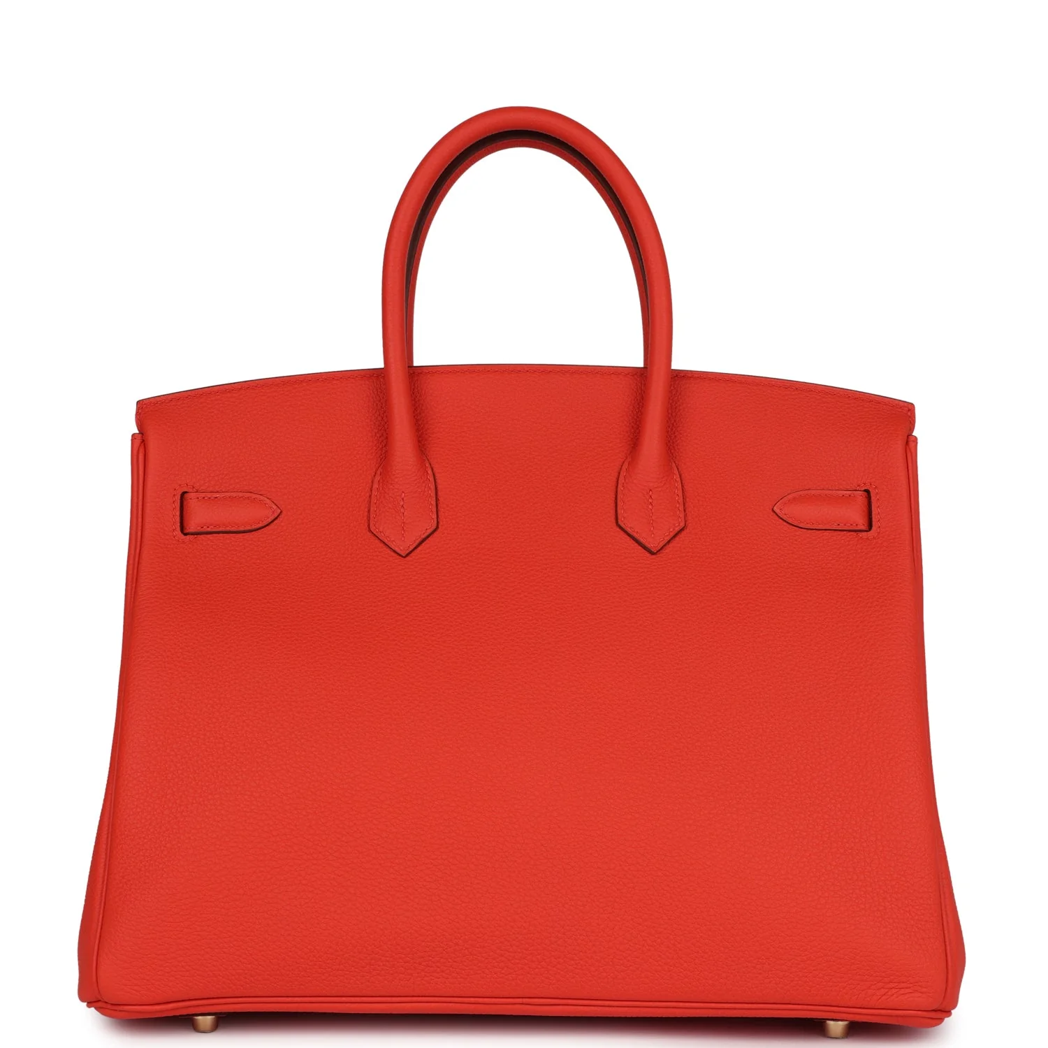 Replicate Hermes Birkin 35 Capucine Togo Gold Hardware(1:1 replica)