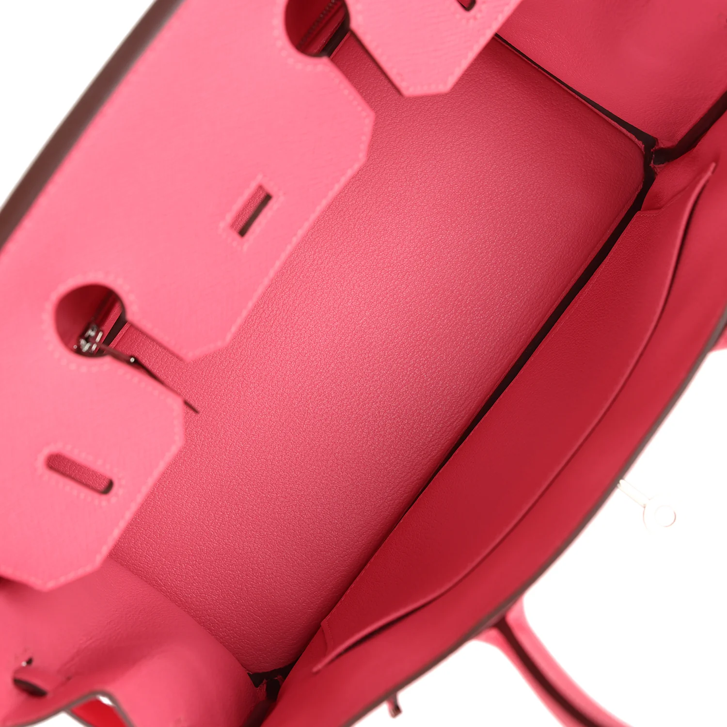 Replicate Hermes Birkin 30 Rose Azalee Epsom Palladium Hardware(1:1 replica)