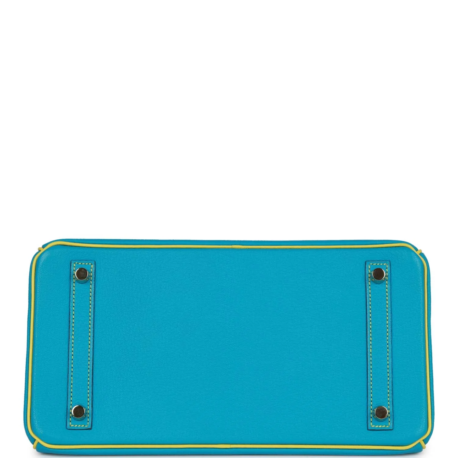 Replicate Hermes Special Order (HSS) Birkin 30 Bleu Turquoise and Lime Chevre Gold Hardware(1:1 replica)