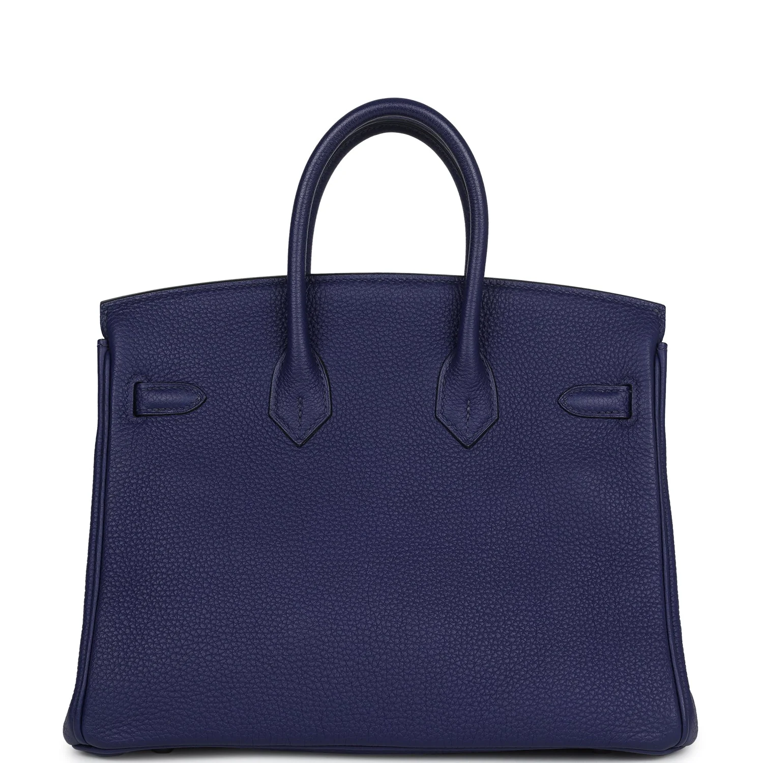 Replicate Hermes Birkin 25 Bleu Encre Togo Palladium Hardware(1:1 replica)