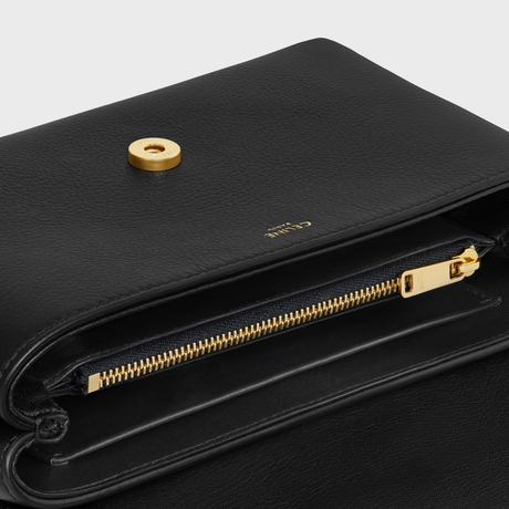 Replicate TEEN CELINE VICTOIRE BAG IN SUPPLE CALFSKIN BLACK(1:1 replica)