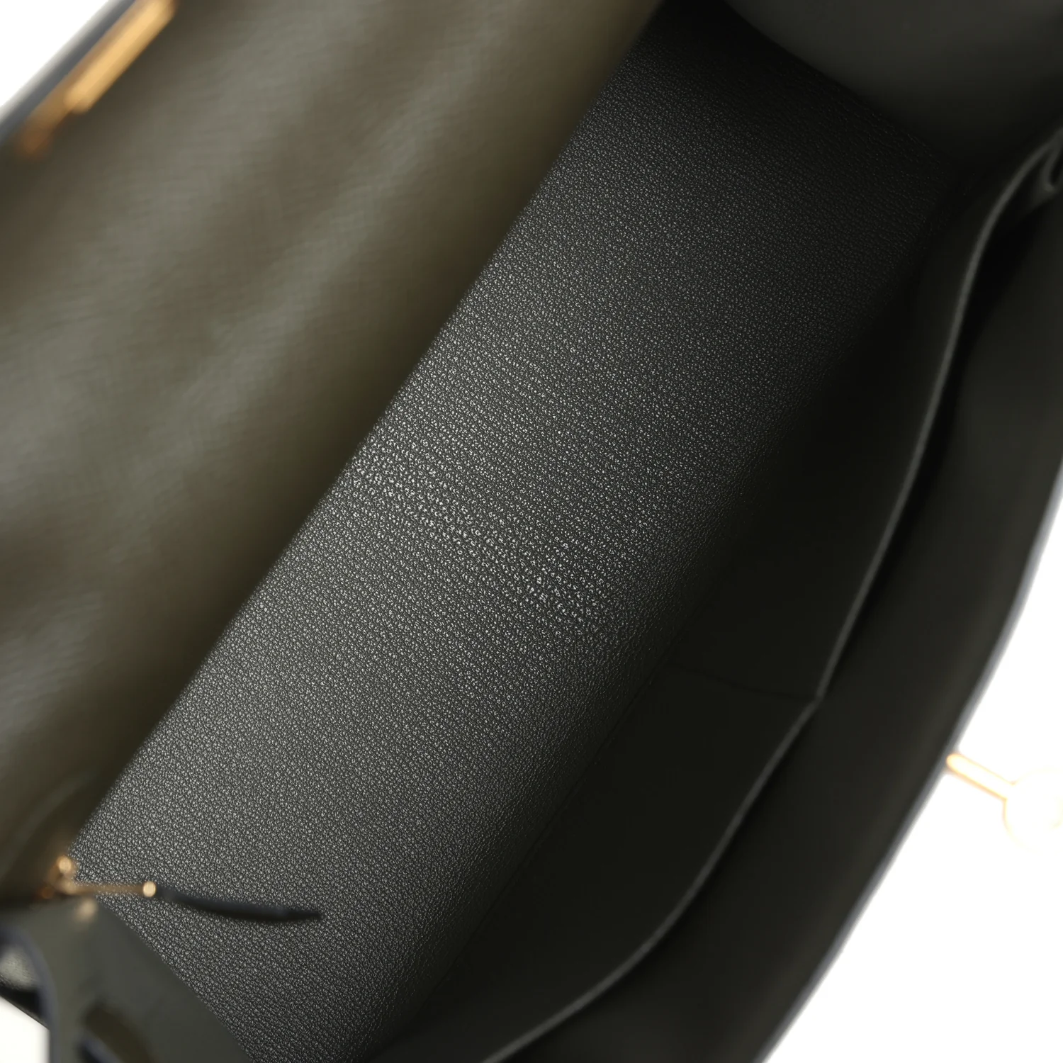 Replicate Hermes Kelly Sellier 28 Vert De Gris Epsom Gold Hardware(1:1 replica)