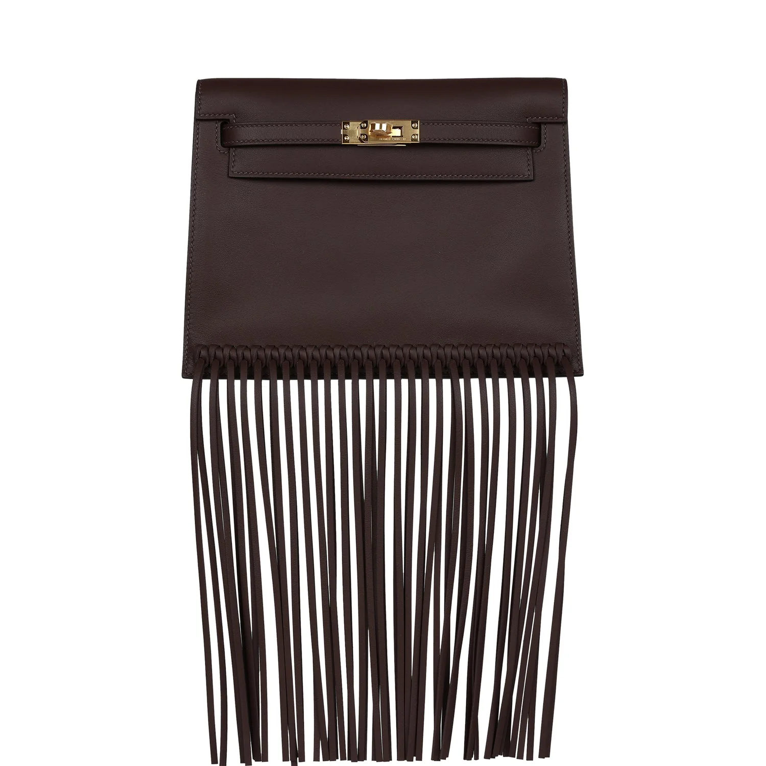 Replicate Hermes Kelly Danse Anate Moka Swift Gold Hardware(1:1 replica)