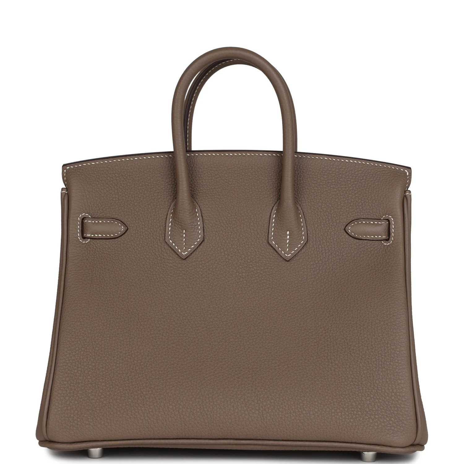Replicate Hermes Birkin 25 Etoupe Togo Palladium Hardware(1:1 replica)