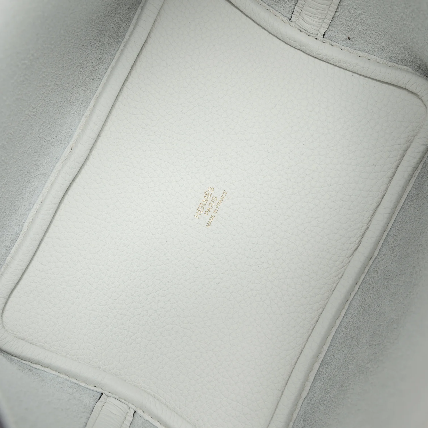 Replicate Hermes Picotin Lock 18 New White Clemence Gold Hardware(1:1 replica)