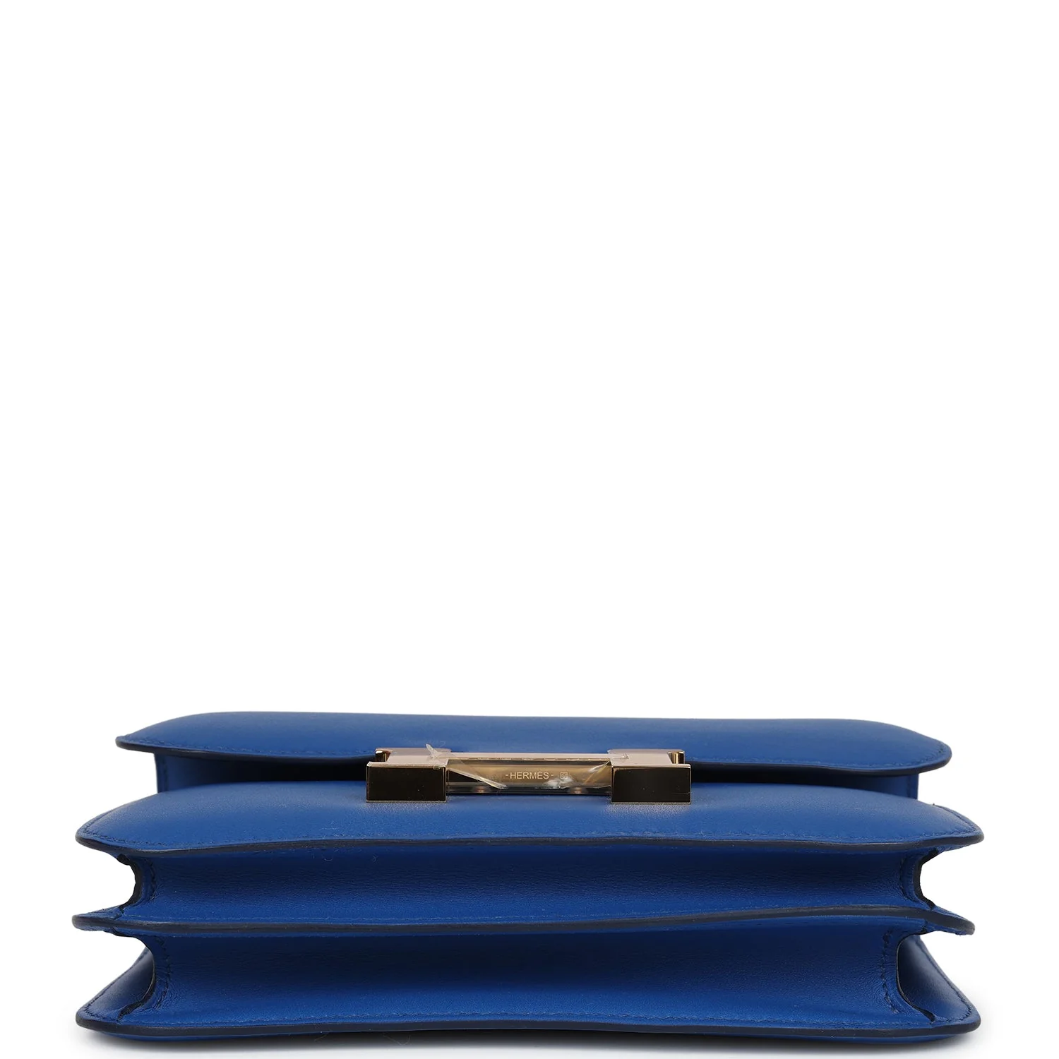 Replicate Hermes Constance 18 Bleu France Swift Gold Hardware(1:1 replica)