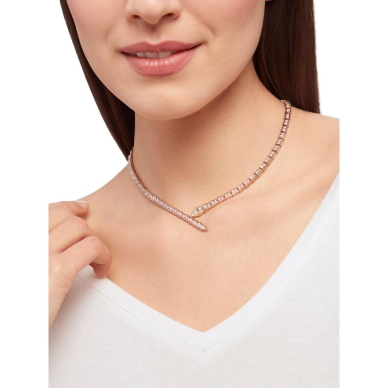 Replicate Serpenti Viper Necklace(1:1 replica)