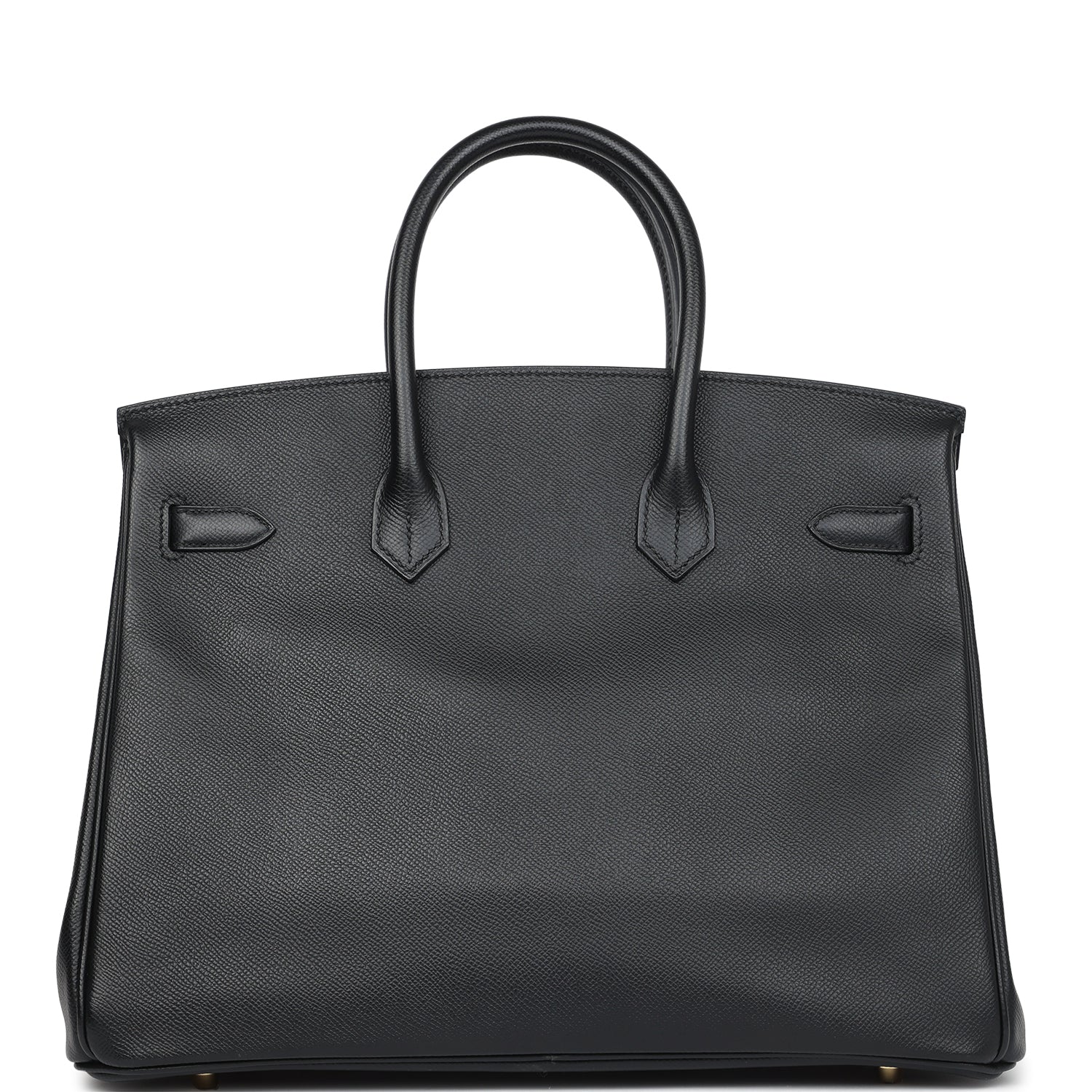 Replicate Hermes Birkin 35 Black Epsom Gold Hardware(1:1 replica)
