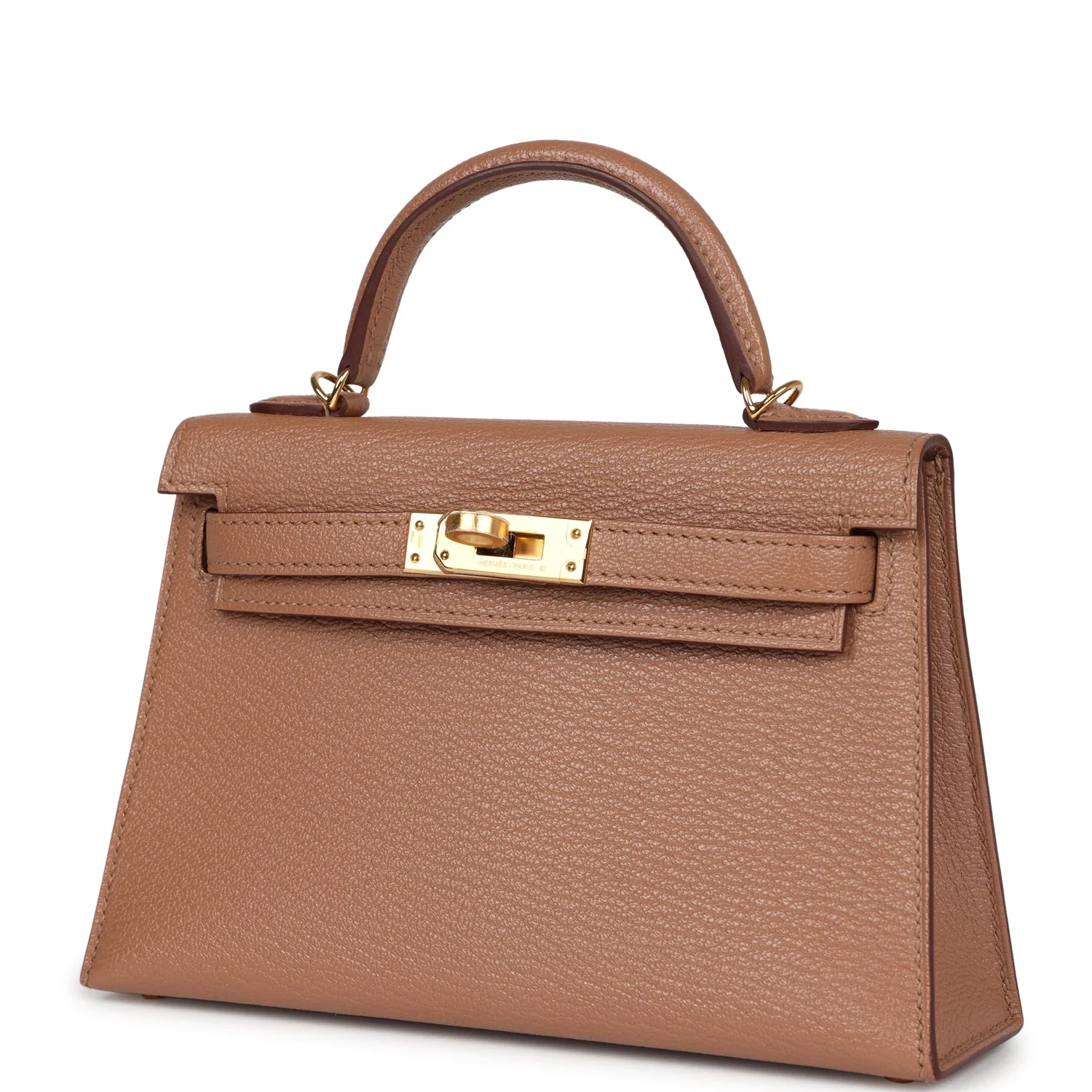 Replicate Hermes Kelly Sellier 20 Quebracho Chevre Gold Hardware(1:1 replica)