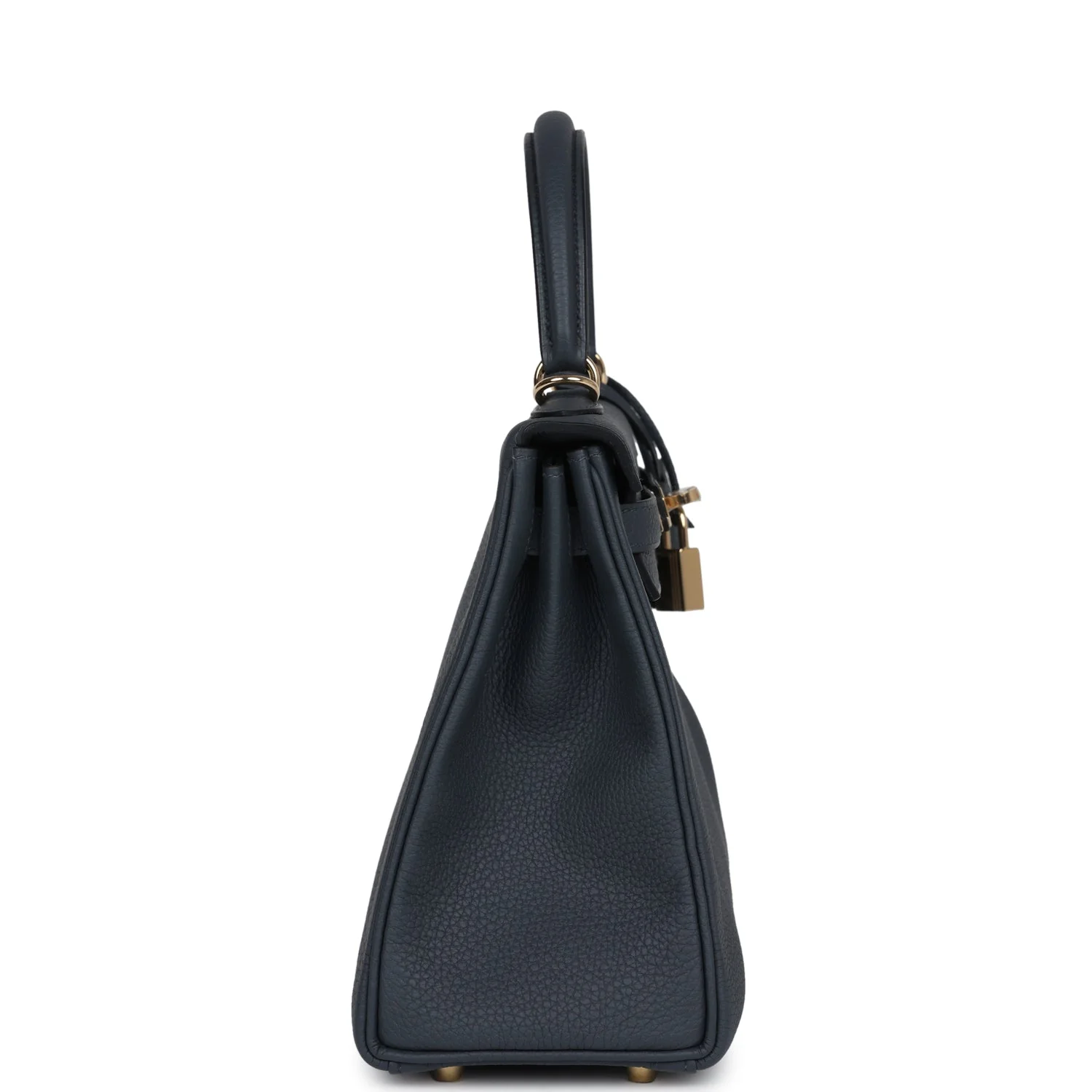 Replicate Hermes Kelly Retourne 25 Gris Misty Togo Permabrass Hardware(1:1 replica)