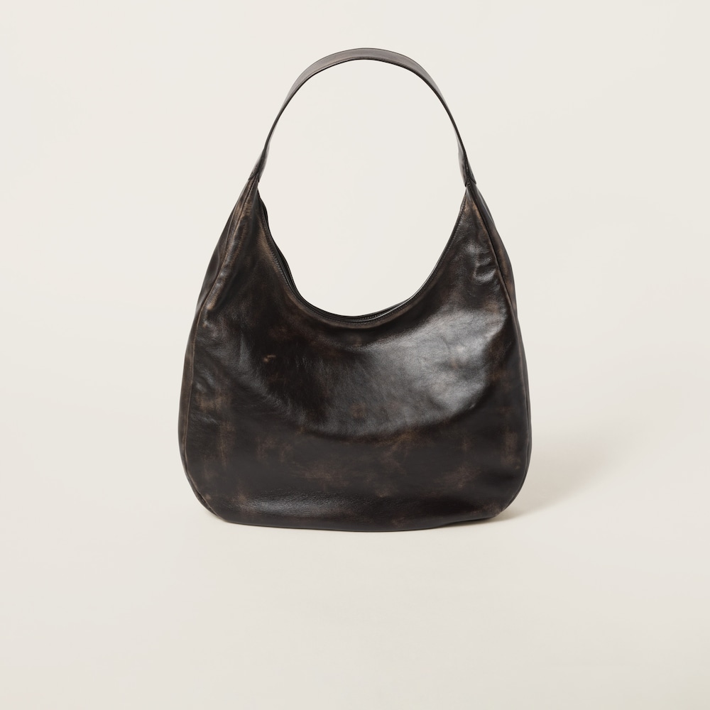 Replicate Nappa leather hobo bag(1:1 replica)