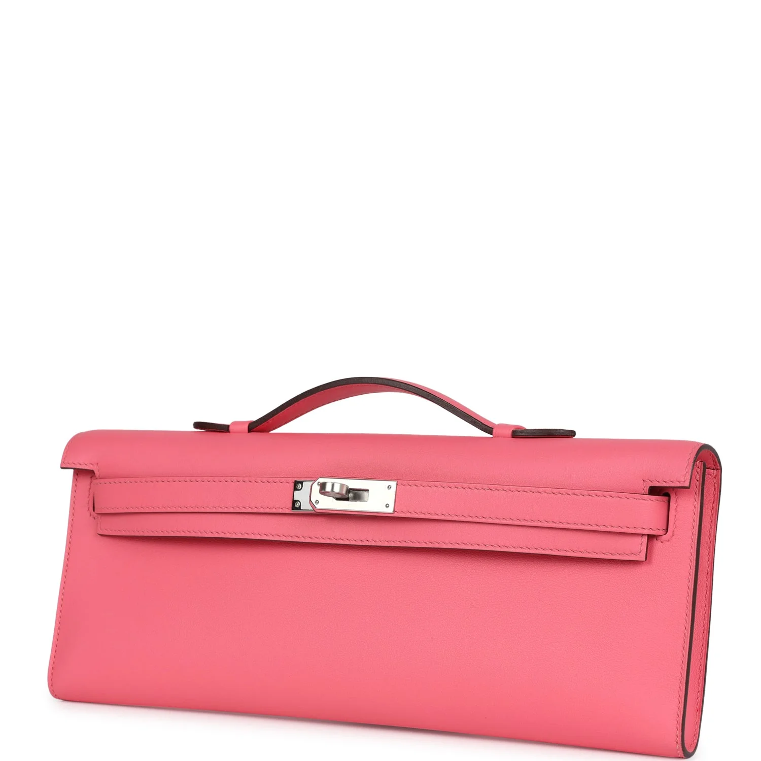 Replicate Hermes Kelly Cut Rose Azalee Swift Palladium Hardware(1:1 replica)