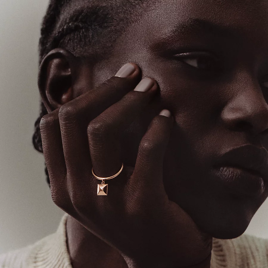 Replicate Hermès Clou d H ring(1:1 replica)