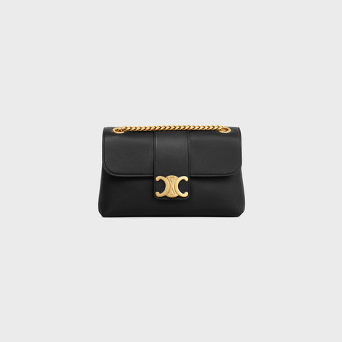 Replicate TEEN CELINE VICTOIRE BAG IN SUPPLE CALFSKIN BLACK(1:1 replica)