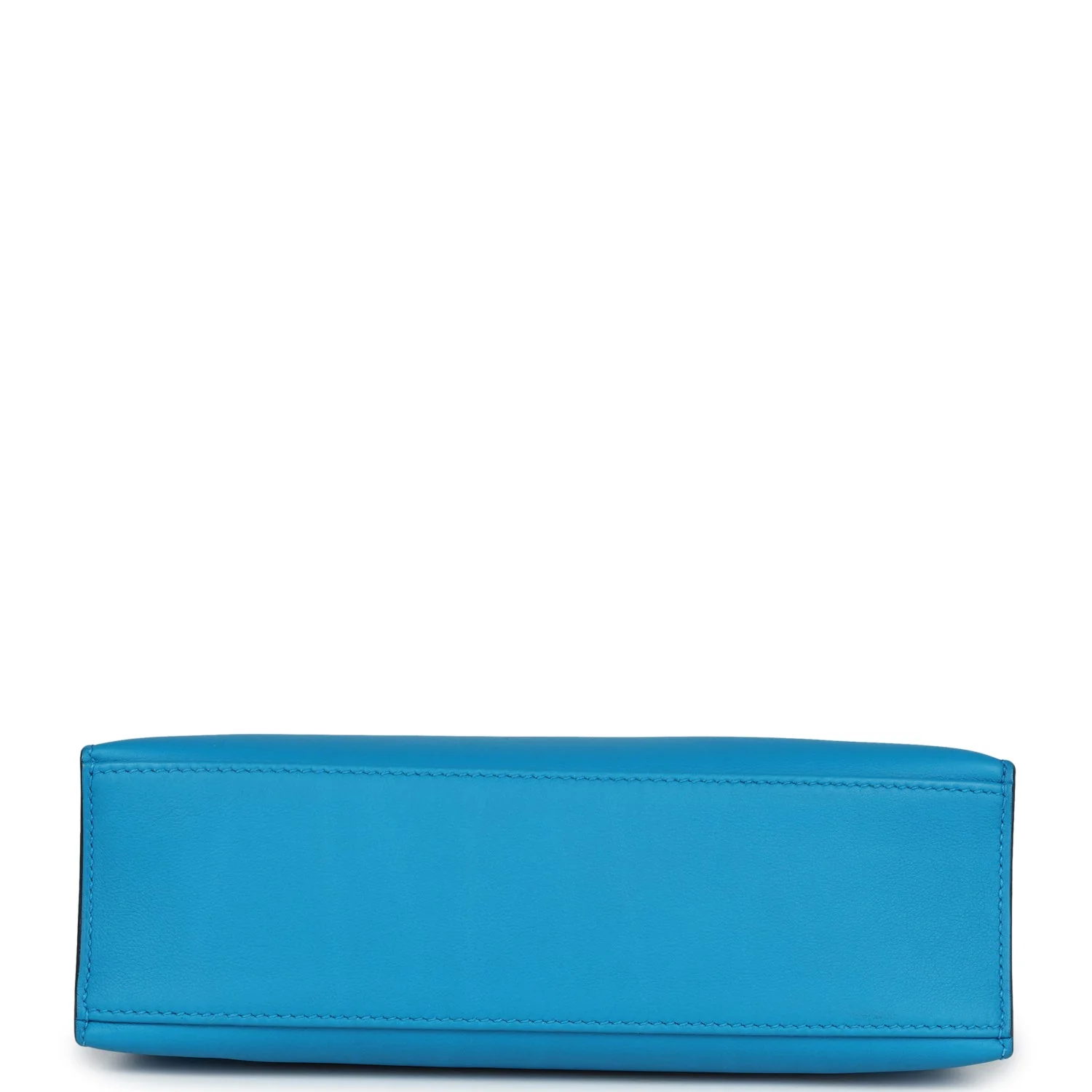 Replicate Hermes Kelly Pochette Bleu Frida Swift Gold Hardware(1:1 replica)