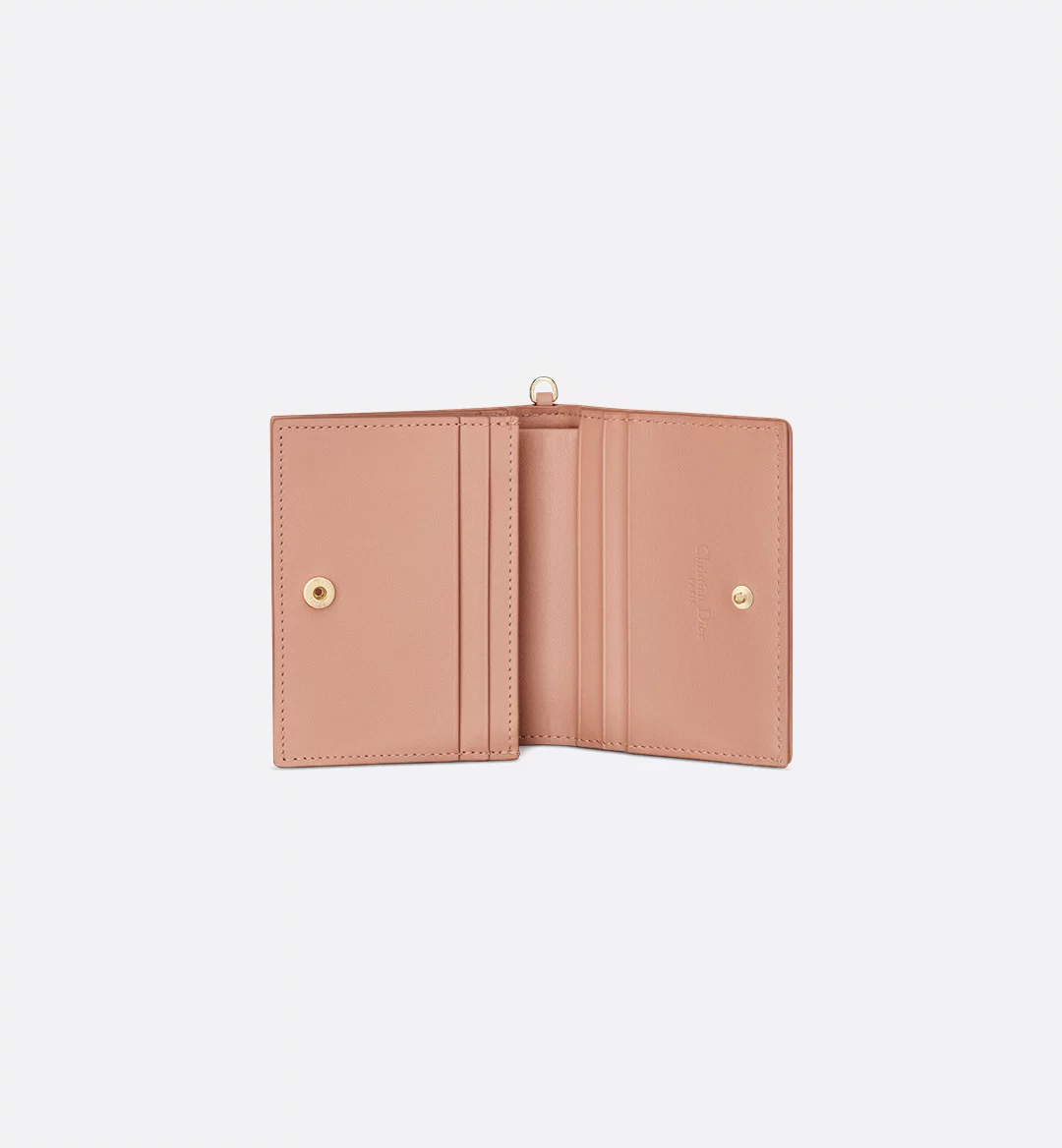 Replicate Mini Lady Dior Gardenia Wallet(1:1 replica)