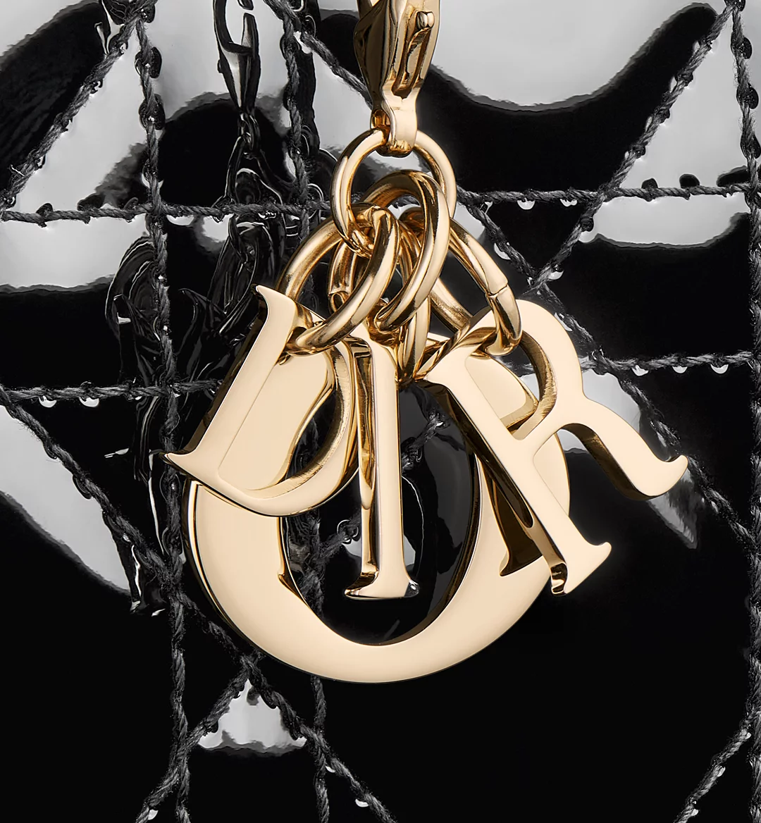 Replicate Mini Lady Dior Gardenia Wallet(1:1 replica)