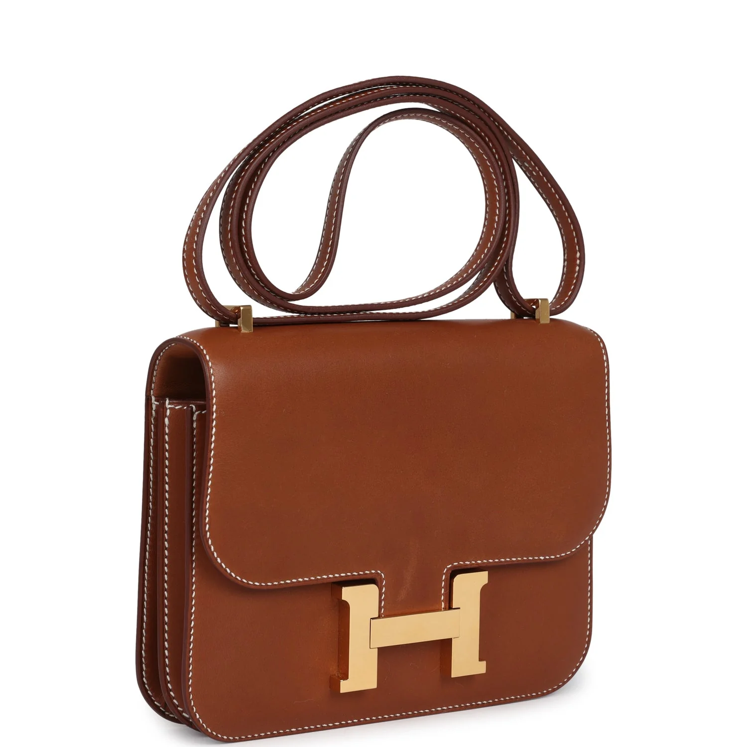 Replicate Hermes Constance 18 Fauve Barenia Gold Hardware(1:1 replica)