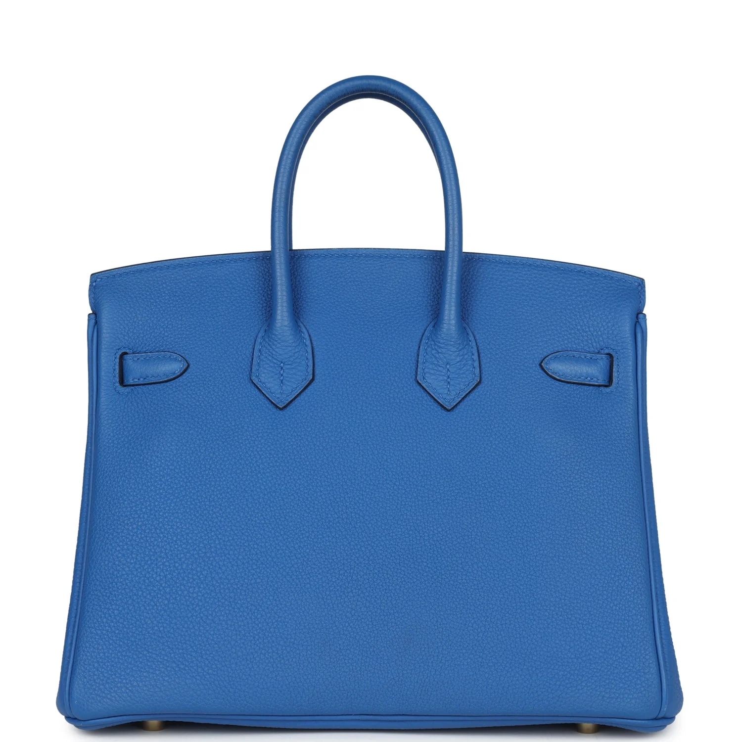 Replicate Hermes Birkin 25 Bleu Zellige Togo Gold Hardware(1:1 replica)