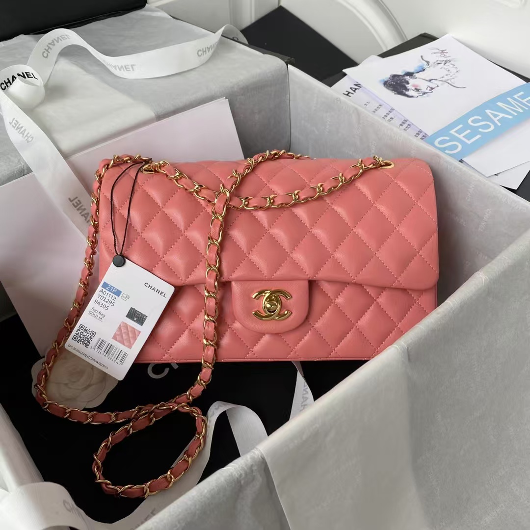 Replicate Chanel Classic 11.12 Handbag Gold Hardware(1:1 replica)
