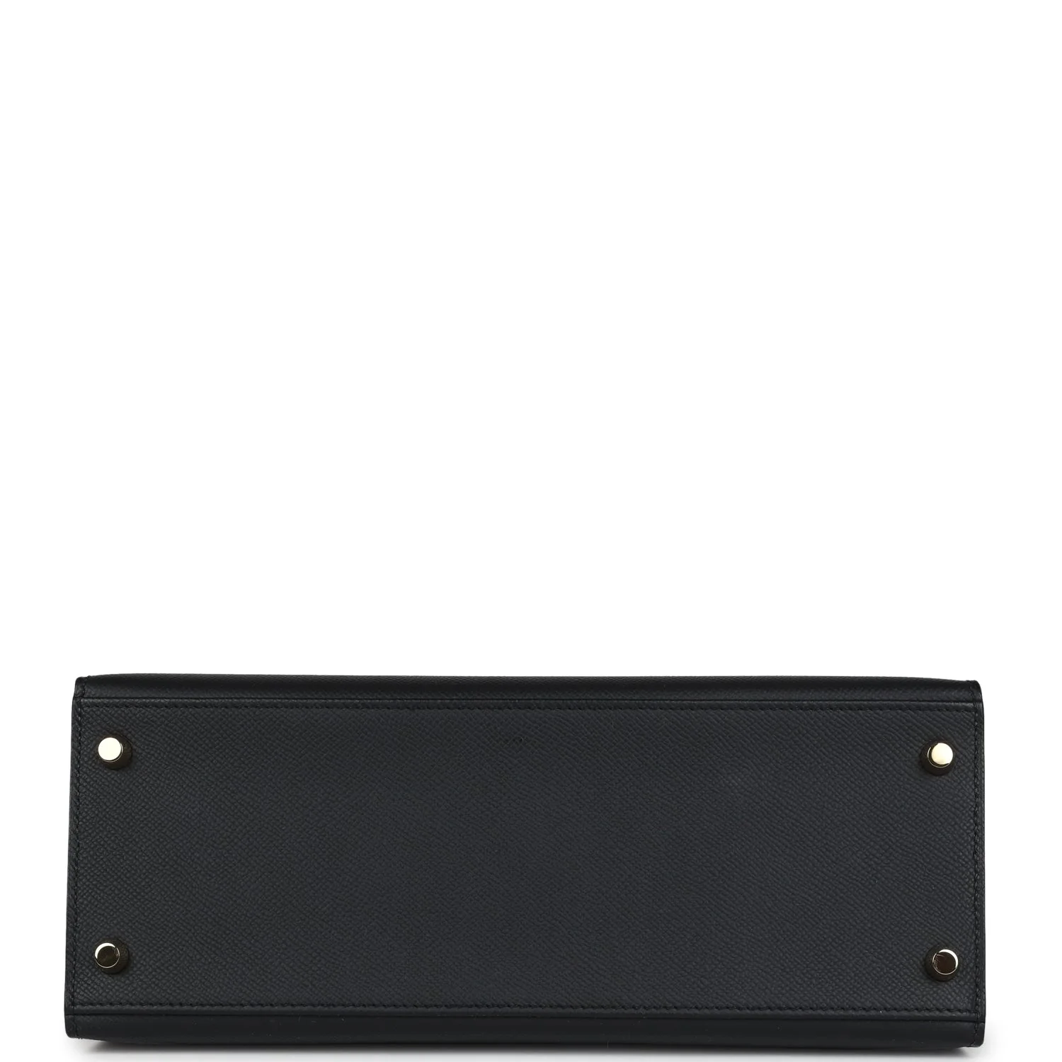 Replicate Hermes Kelly Sellier 28 Black Epsom Permabrass Hardware(1:1 replica)